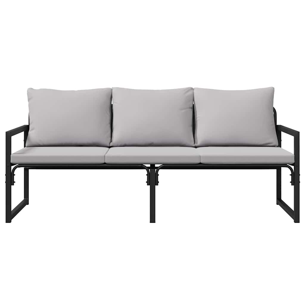 Vrtni namještaj Svijetlo siva 180 x 72,5 x 71 cm Poliester