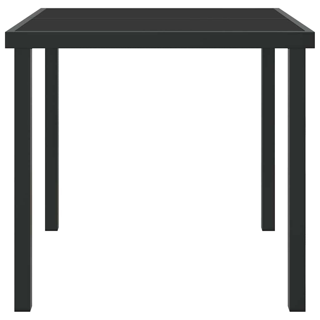 Stol za vrt Crna 80 x 80 x 73 cm Metal