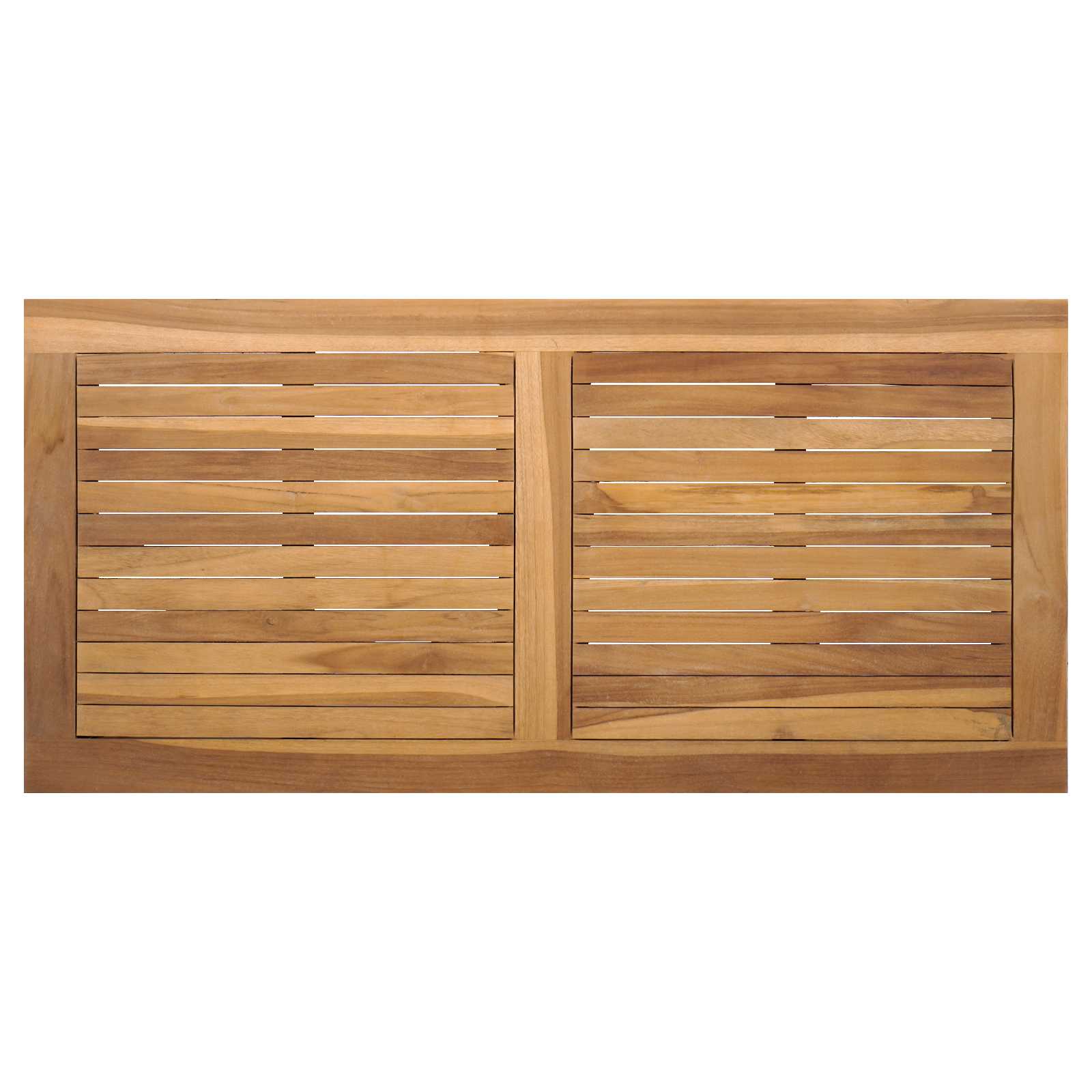 Sjedeća garnitura za vrt 5 kom. Prirodna Čvrsto teak drvo