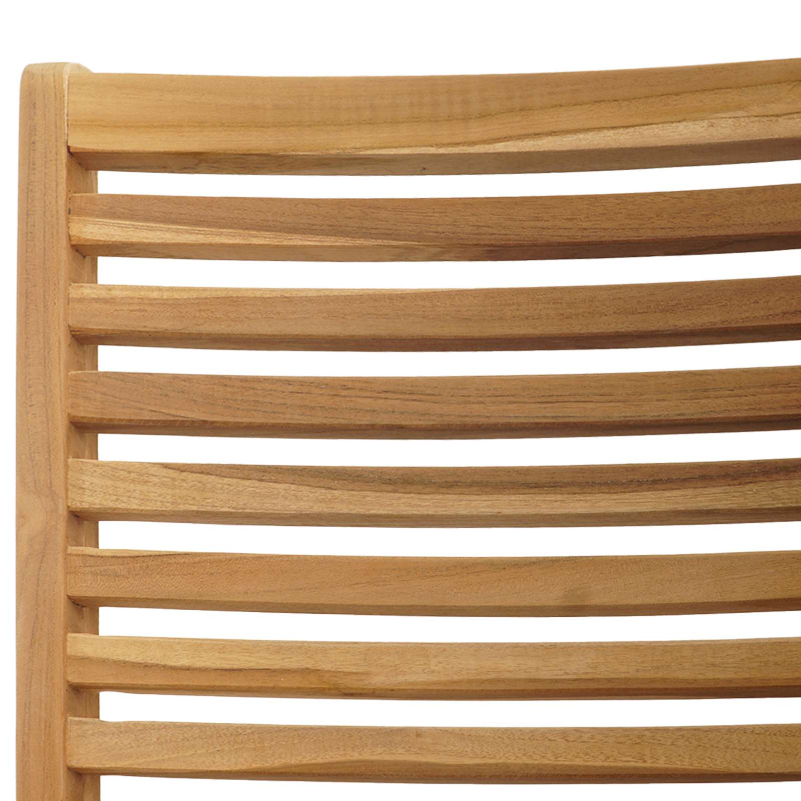 Vrtni set za objed 7 pcs Smeđa Čvrsto teak drvo