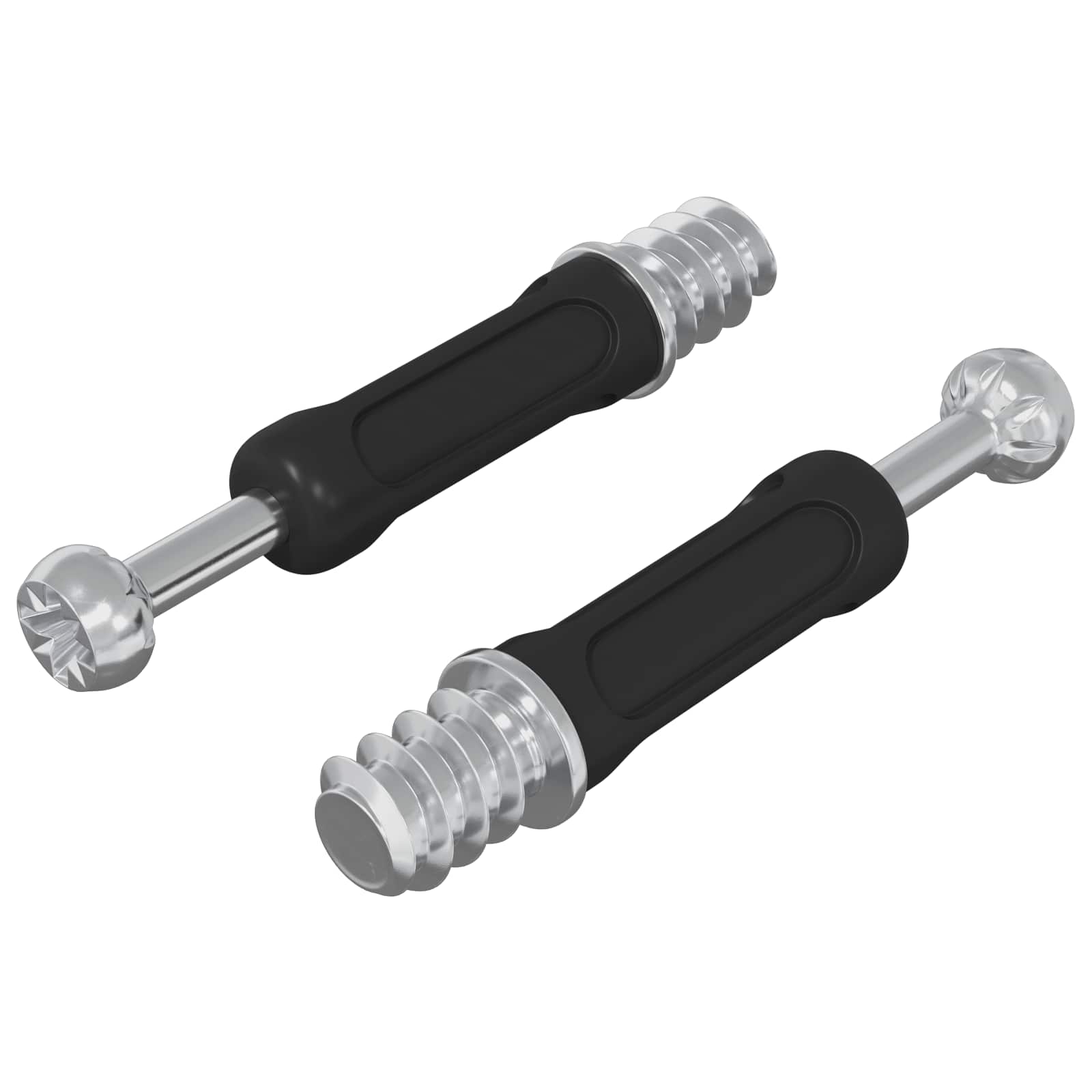 Brava vijak s kamerom 2 pcs Srebrna i crna M6 x 40 mm Metal