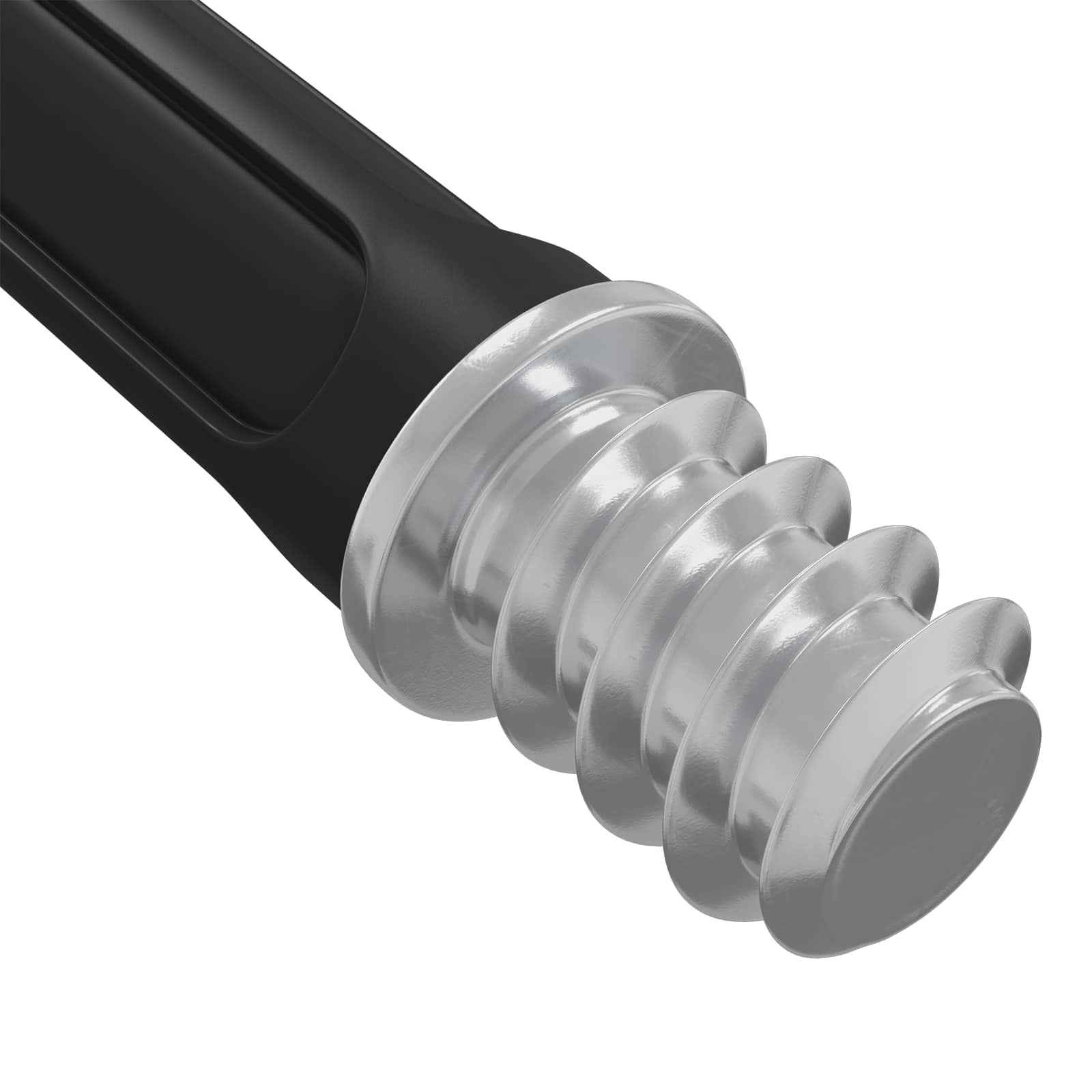 Brava vijak s kamerom 12 pcs Srebrna i crna M6 x 40 mm Metal
