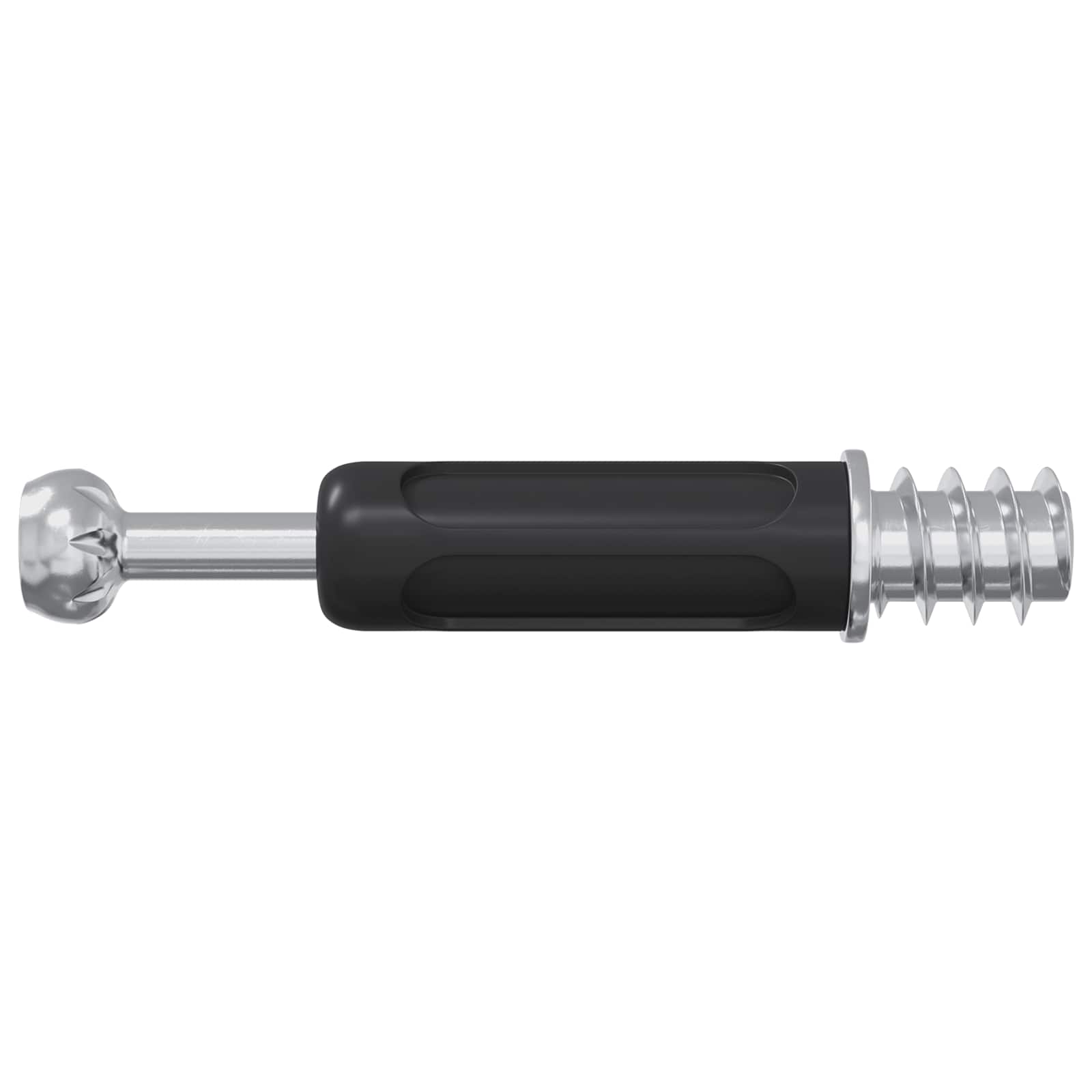 Brava vijak s kamerom 12 pcs Srebrna i crna M6 x 40 mm Metal