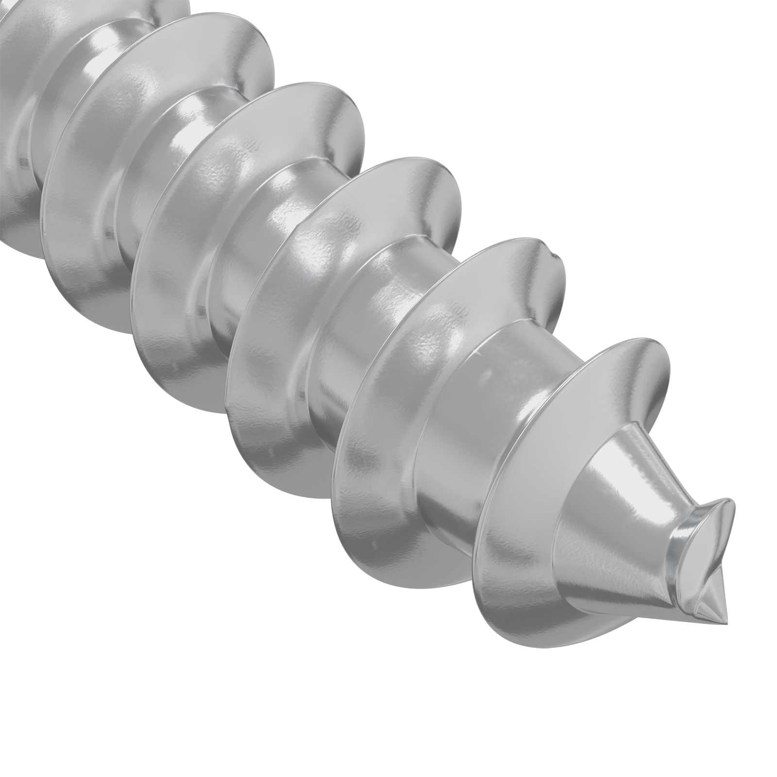 Drvene vijake 2 pcs Srebrno M6 x 70 mm Čelik