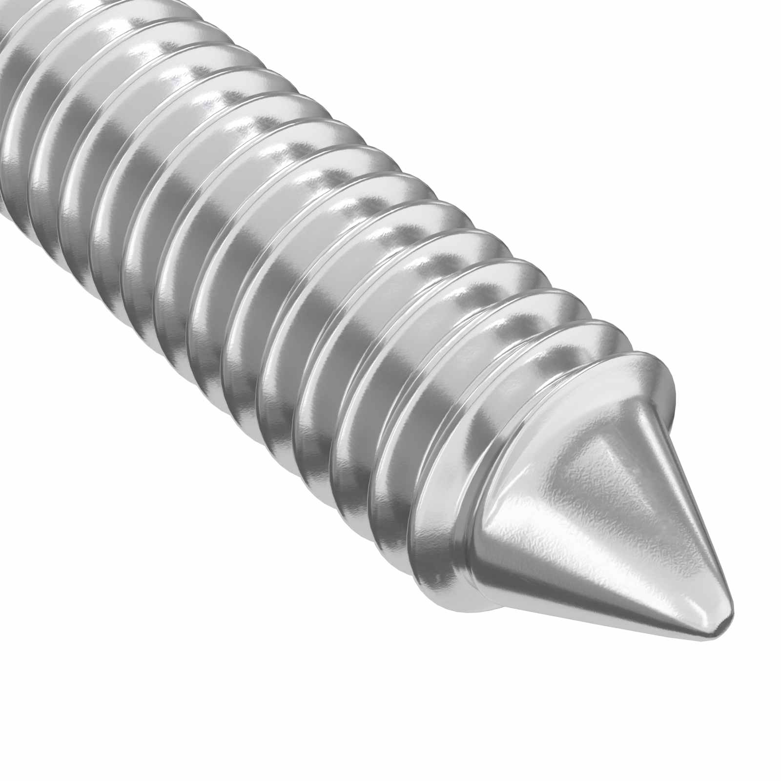 Namještajni vijci 2 pcs Srebrno M6 x 100 mm Čelik
