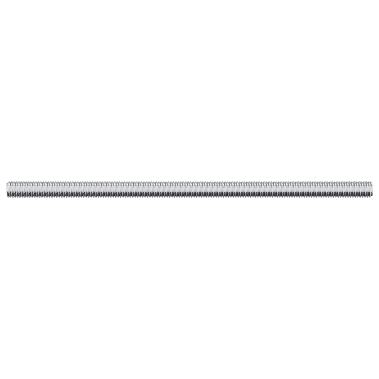 Navojni štap 2 pcs Srebrno 6 x 120 mm Čelik