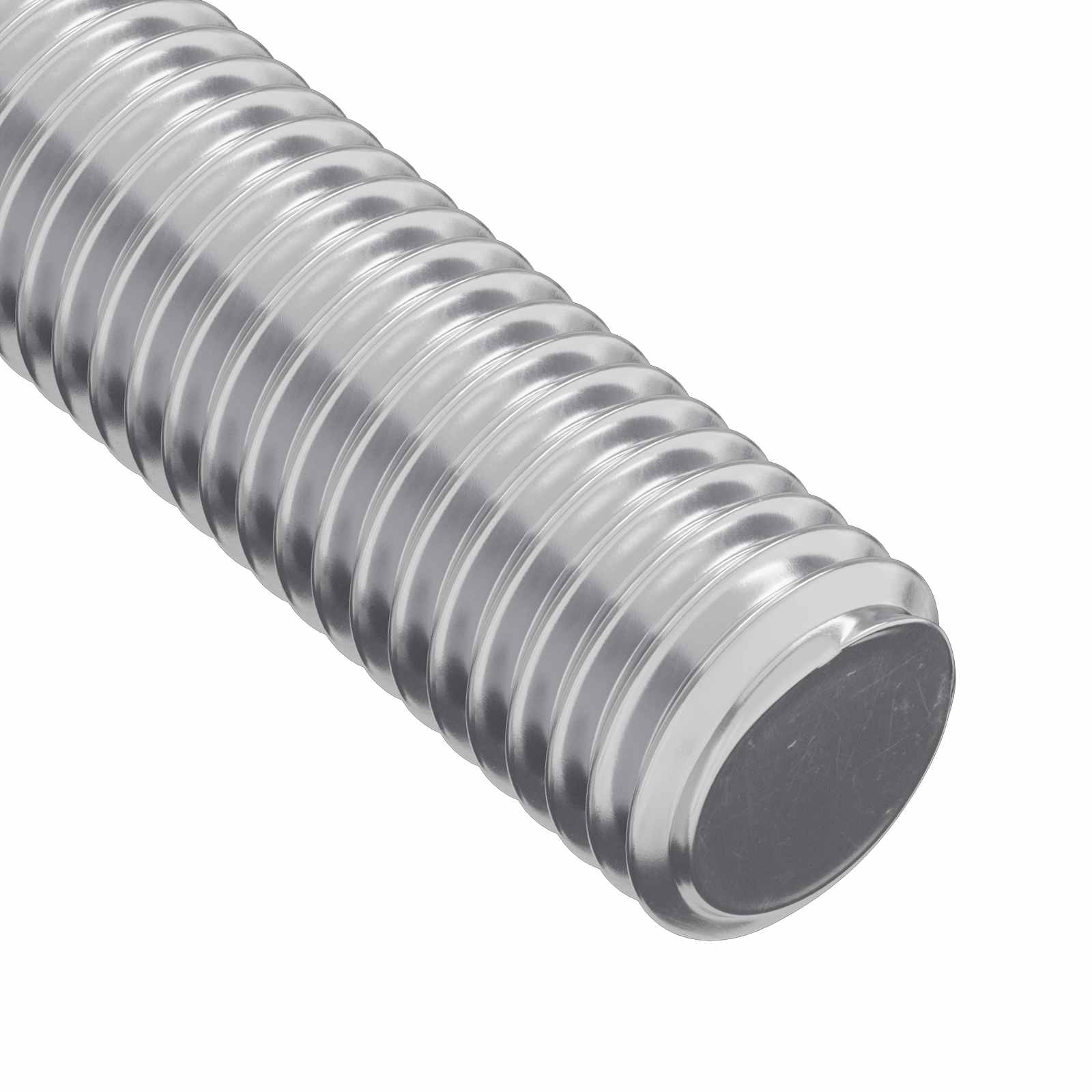 Navojni štap 2 pcs Srebrno 6 x 170 mm Čelik
