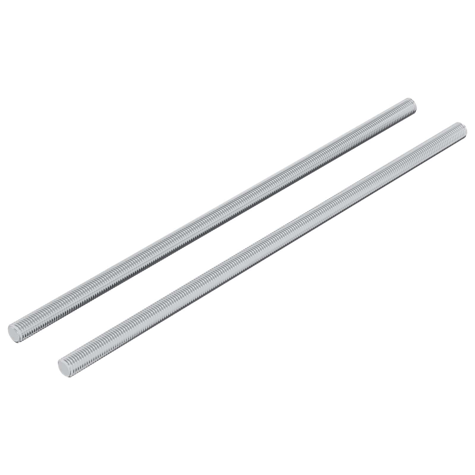 Navojni štap 2 pcs Srebrno 6 x 170 mm Čelik