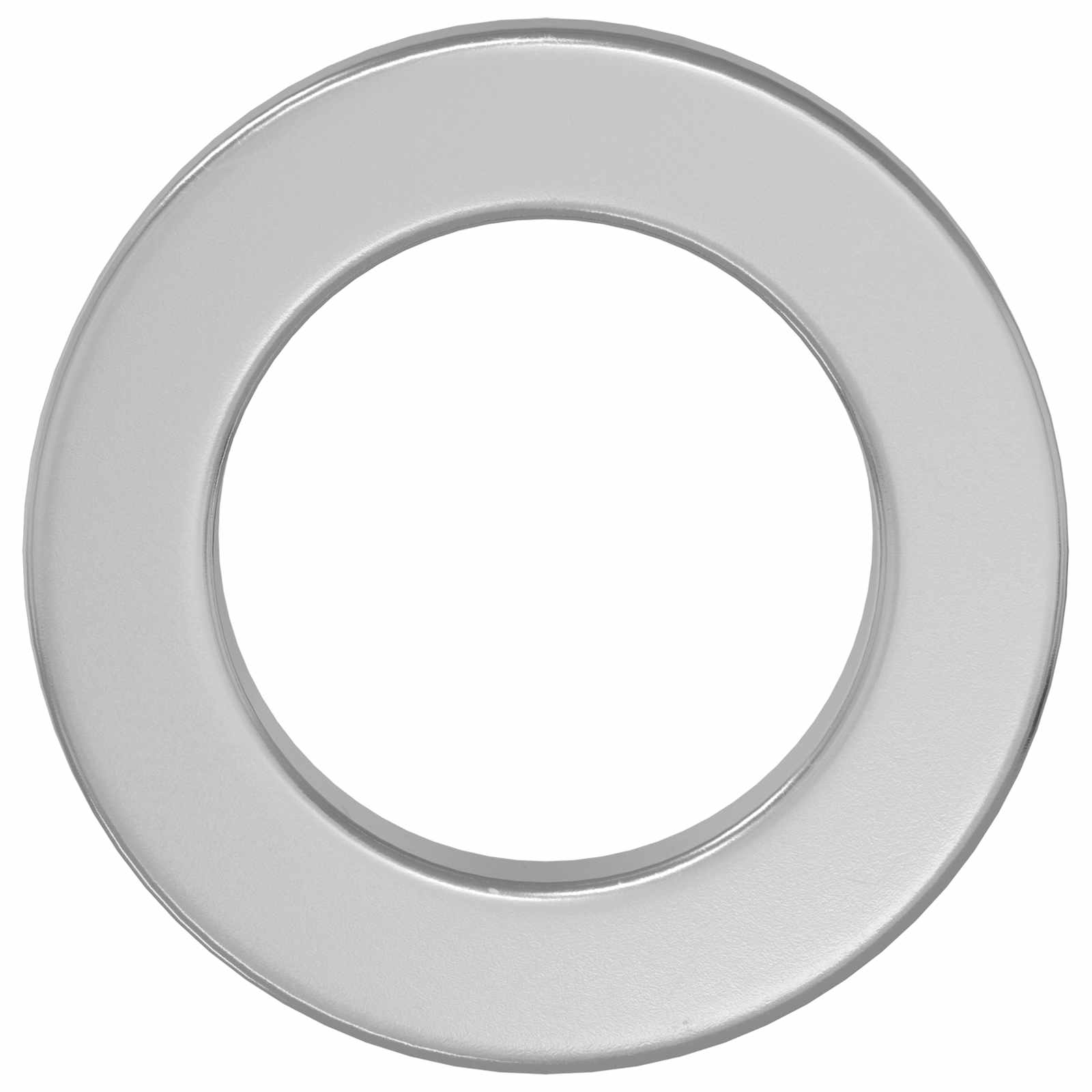 Podlošci 2 pcs Srebrno 10 x 10 x 1,2 mm Čelik