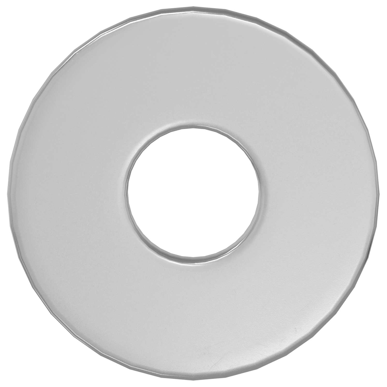 Podlošci 2 pcs Srebrno 18 x 18 x 1,2 mm Željezo