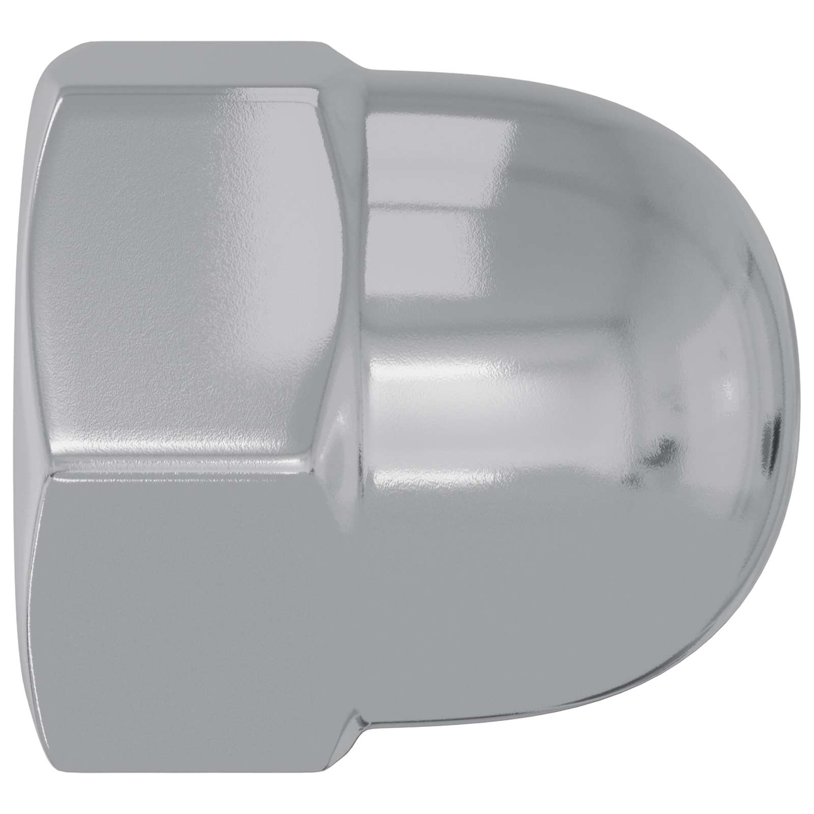 Šesterokutne žižak matice 2 pcs Srebrno m8 Metal