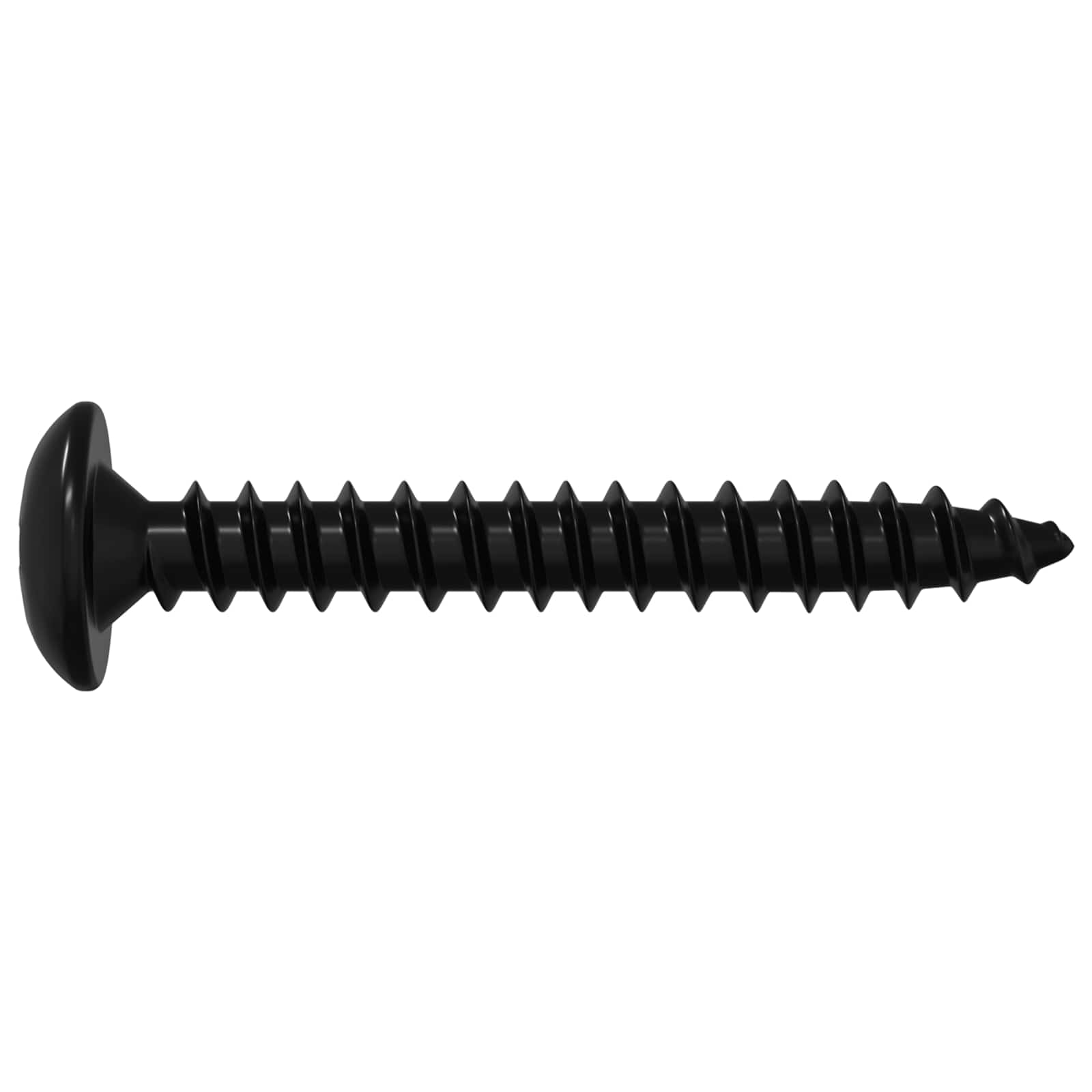 Čavao s Navojem 2 pcs Crna M4 x 28 mm Čelik