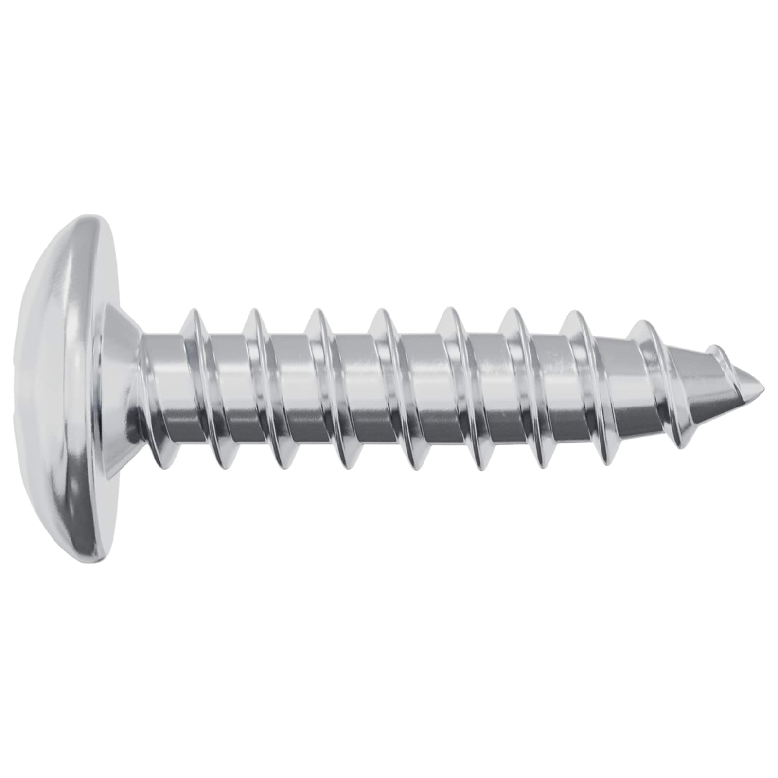 Vijak 12 pcs Srebrno M4 x 16 mm Čelik