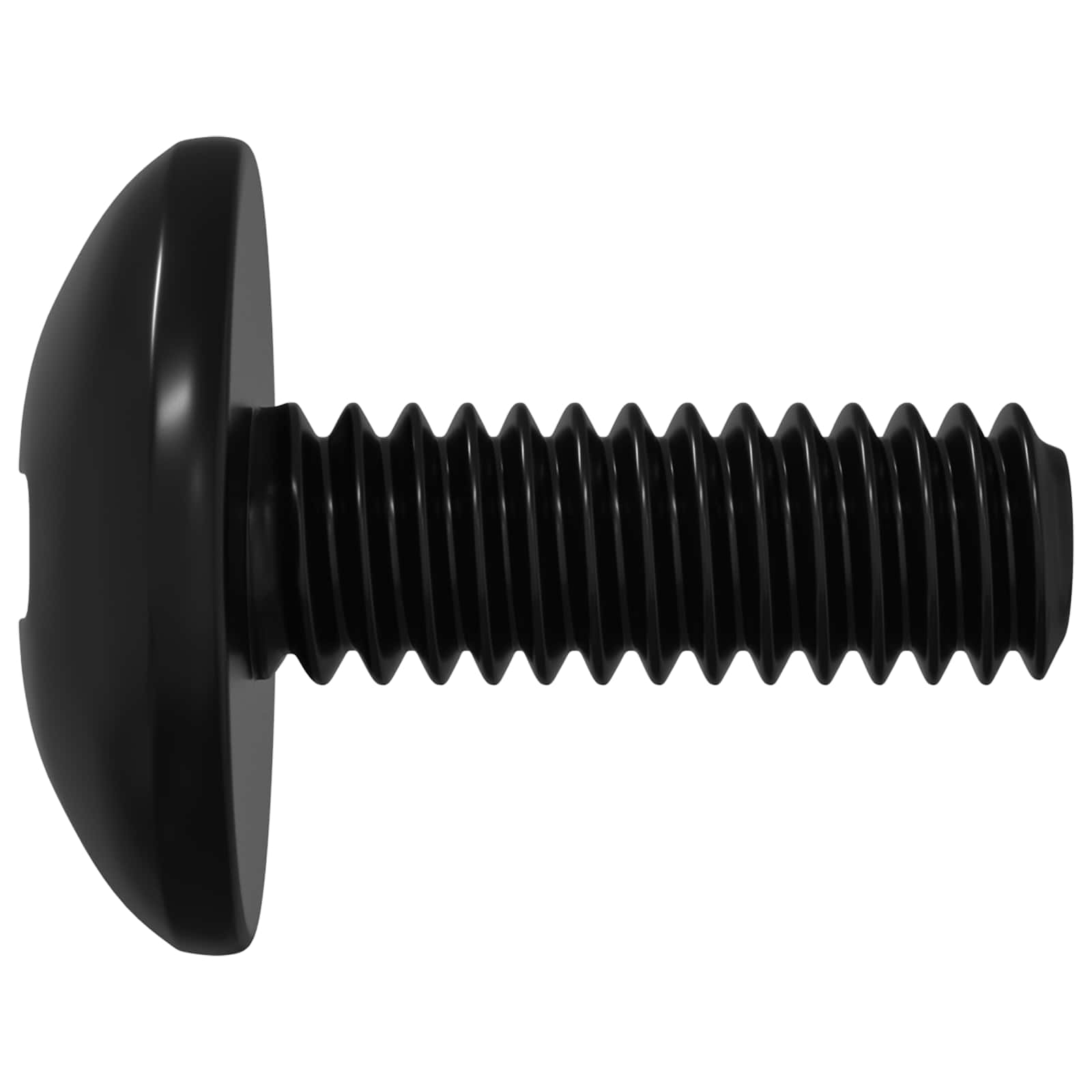 Vijci s rukavcem 2 pcs Crna M4 x 10 mm Čelik