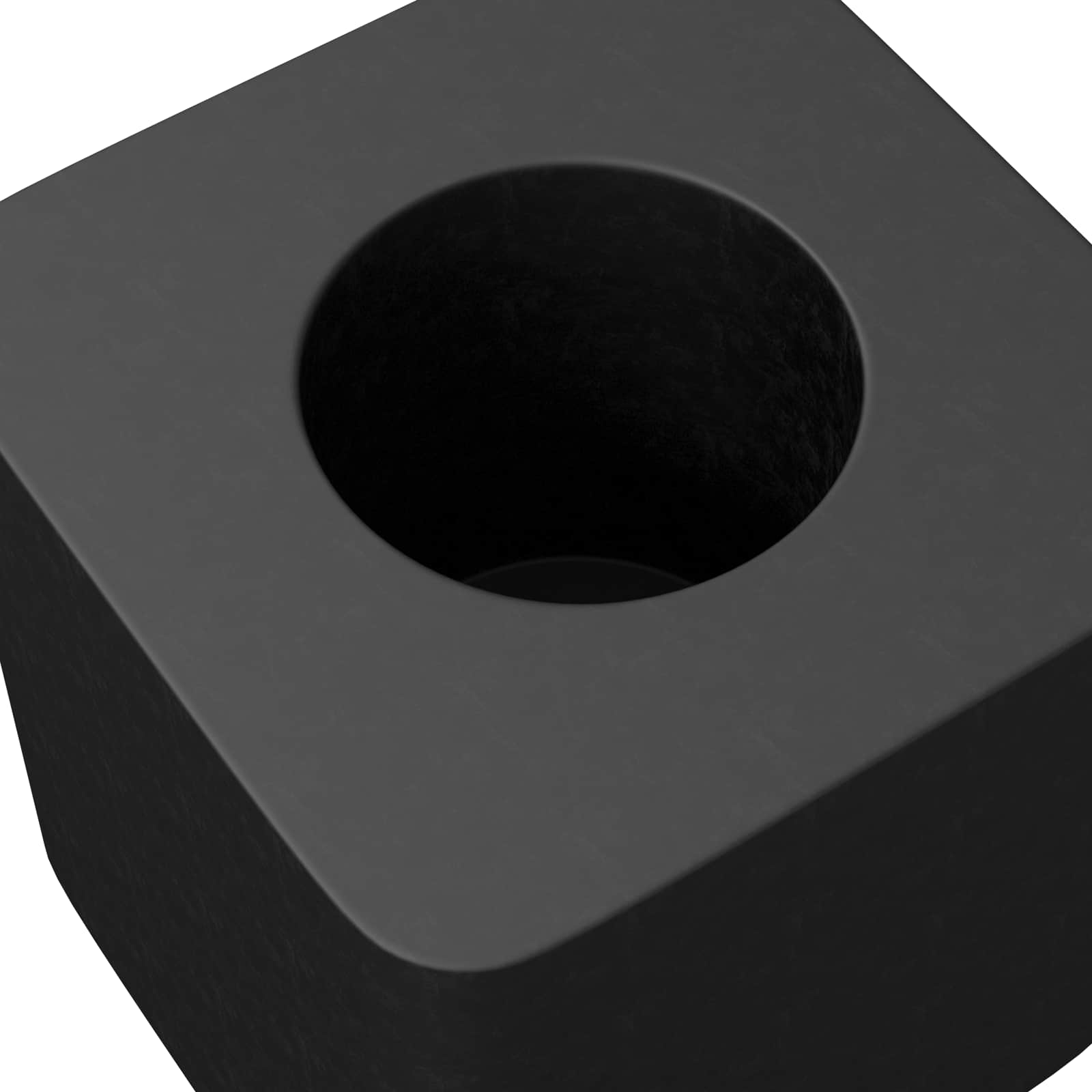 Držač ladice 12 pcs Crna 15 x 15 x 15mm PP kopolimer