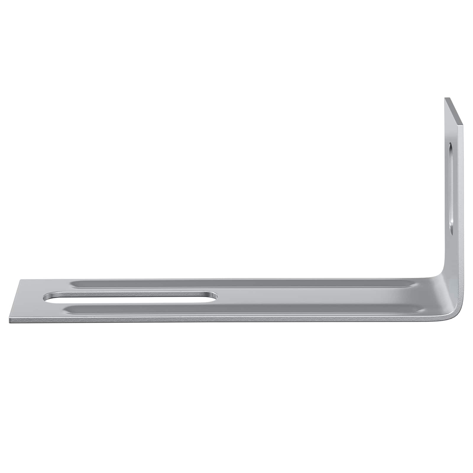 Nosač protiv prevrtanja 12 pcs Srebrno 74,5 x 15 x 32 mm