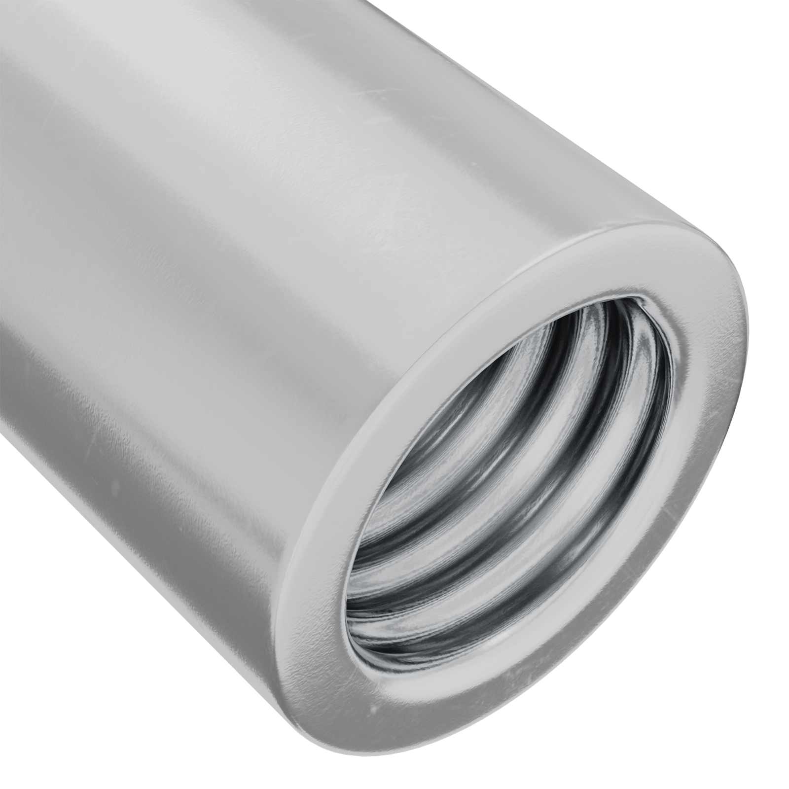 Sigurnosna matica 2 pcs Srebrno M6 x 25 mm Čelik