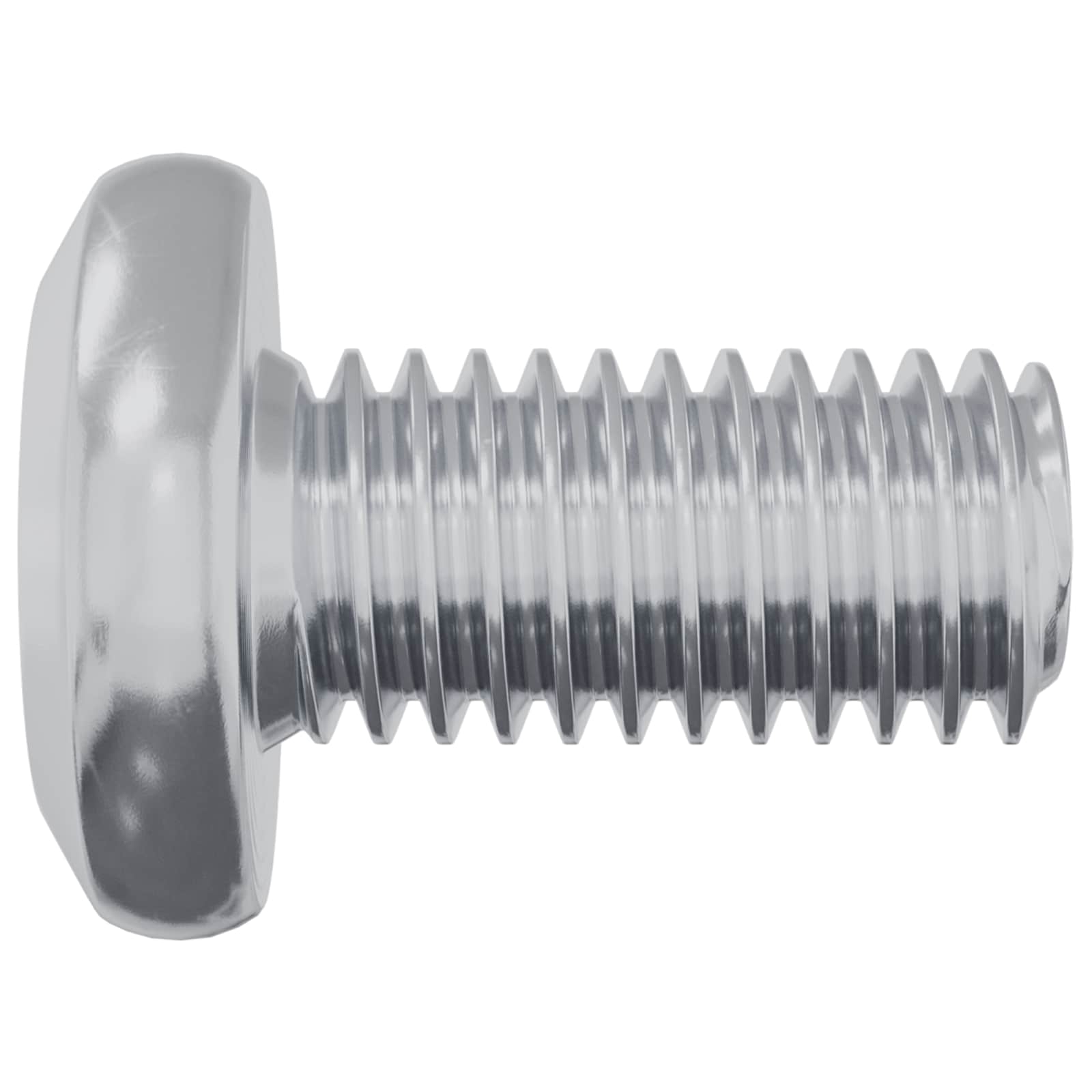 Vijak za zaključavanje 12 pcs Srebrno M6 x 12 mm Čelik