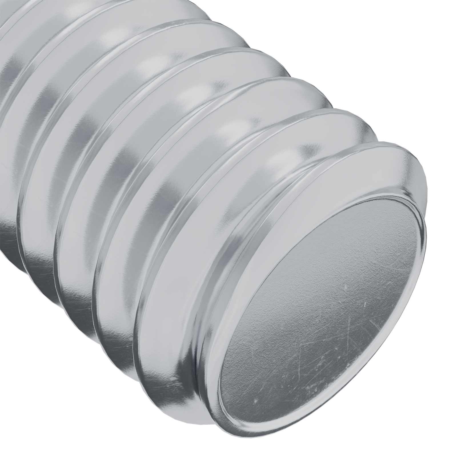 Vijak s plastičnom glavom 12 pcs Srebrno M6 x 30 mm Čelik