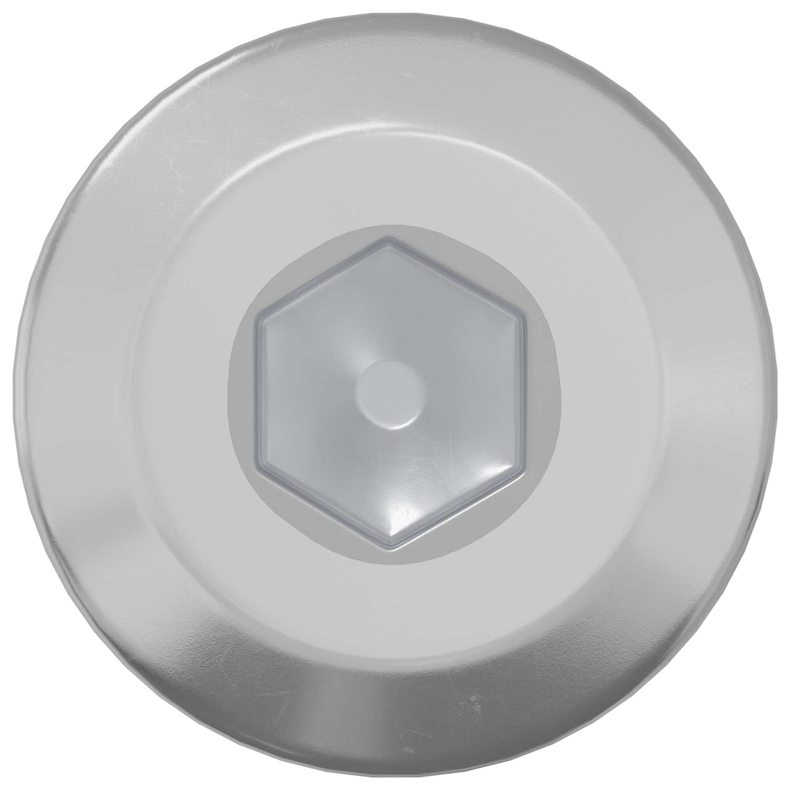 Vijak s plastičnom glavom 2 pcs Srebrno M6 x 35 mm Čelik