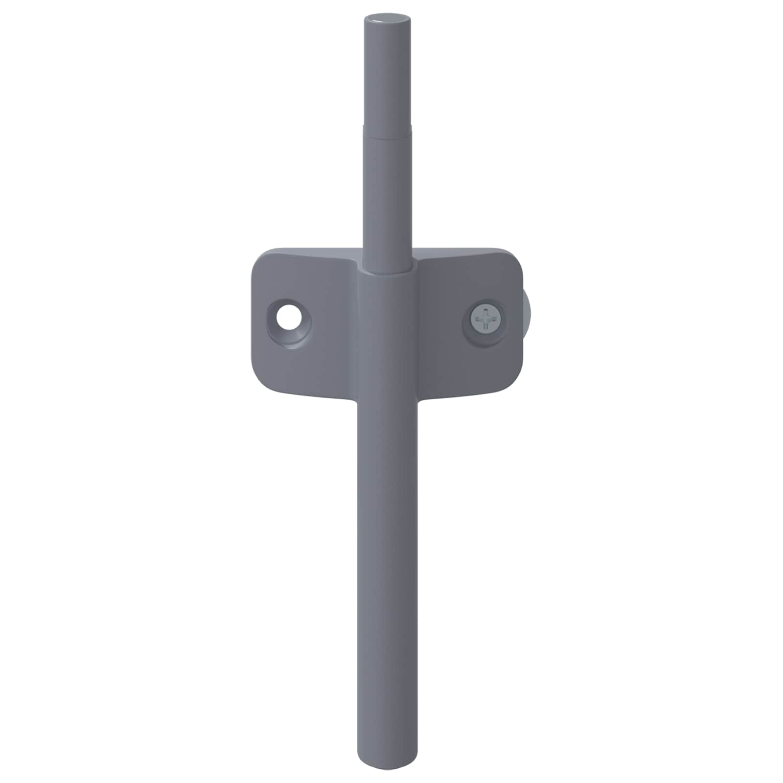 Tihi zatvarač 2 pcs Siva 125 x 47 x 15 mm PP