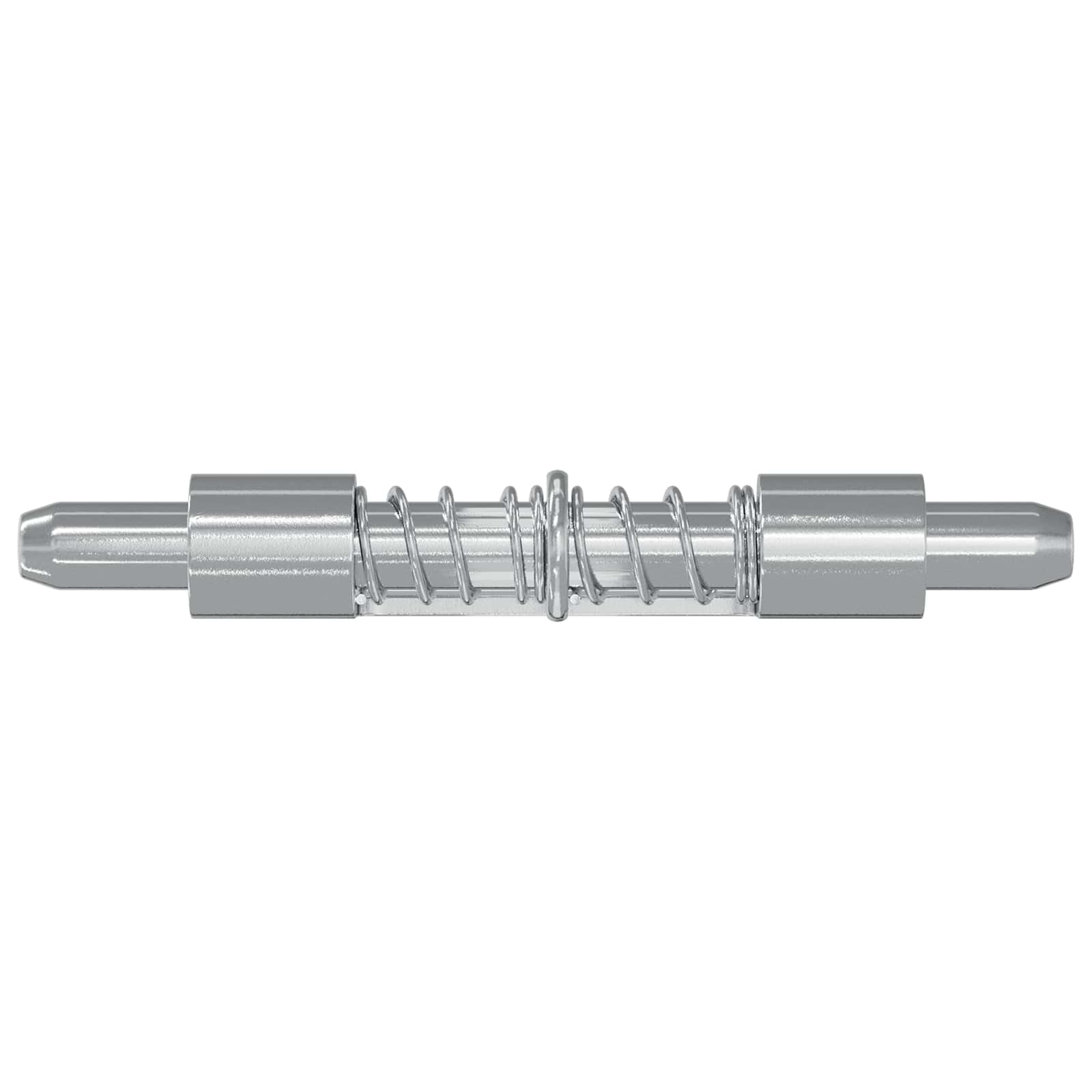 Zasun 2 pcs Srebrno 46 x 17 x 1,2 mm Čelik