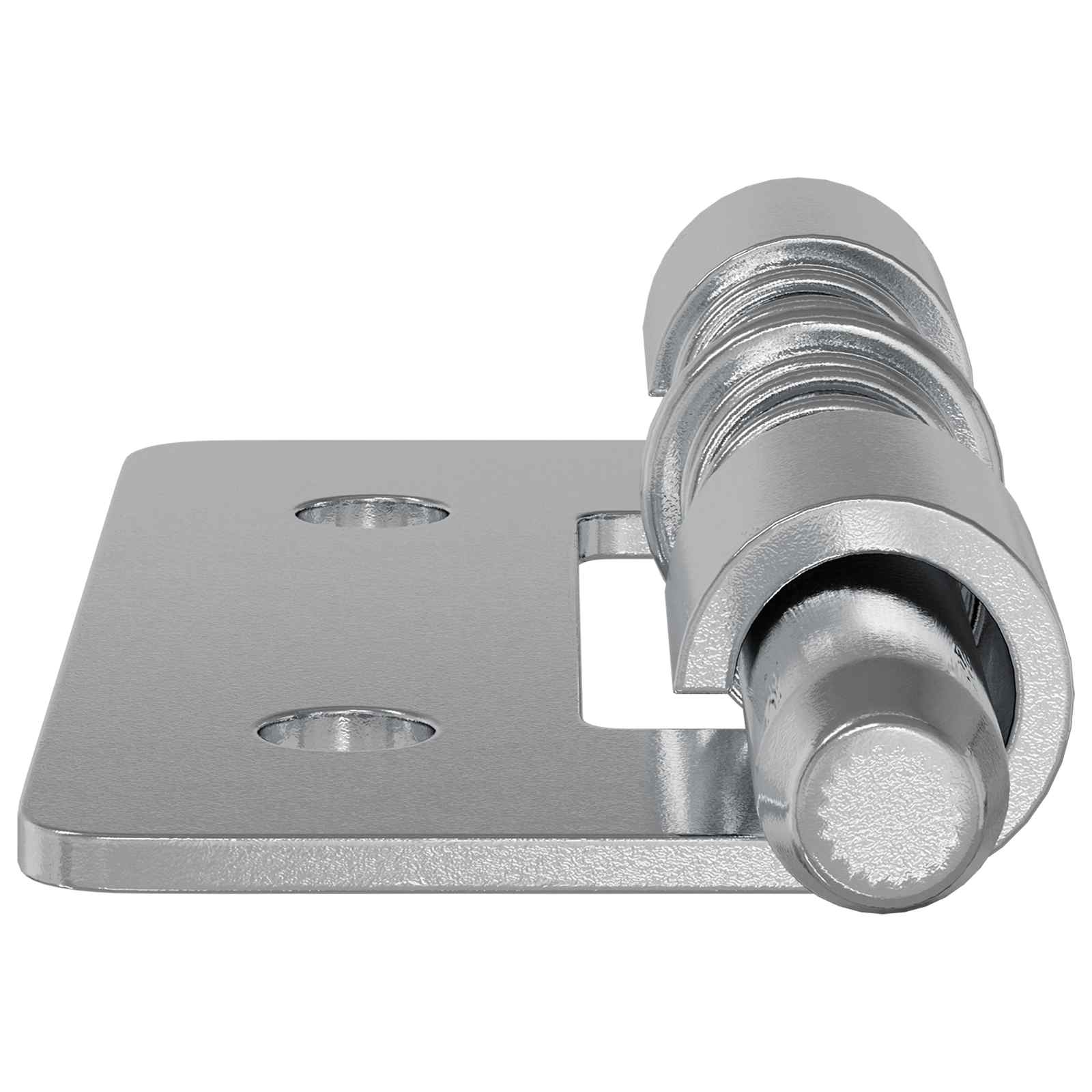 Zasun 12 pcs Srebrno 46 x 17 x 1,2 mm Čelik