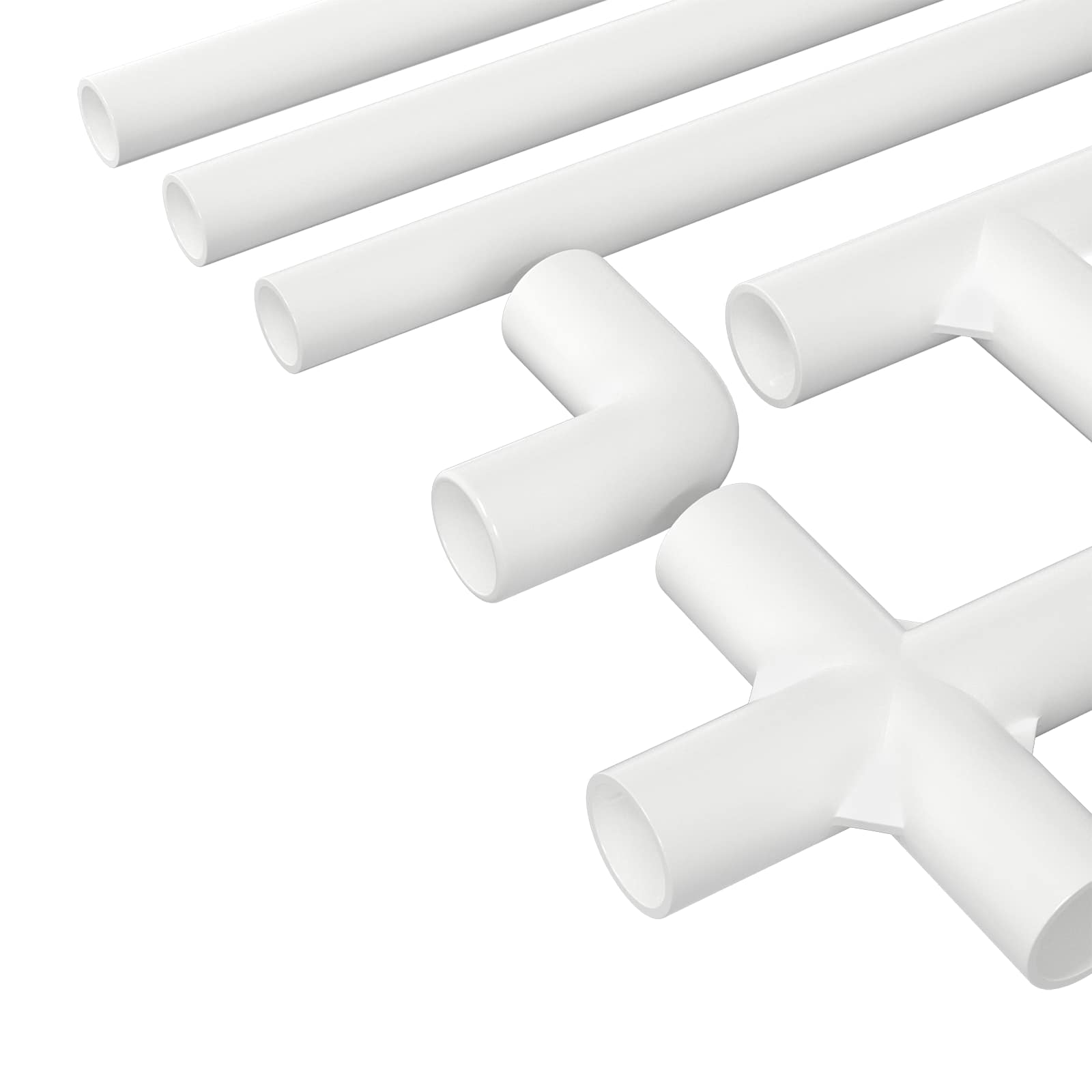 PVC Cijev 29 pcs Bijelo PP, PE