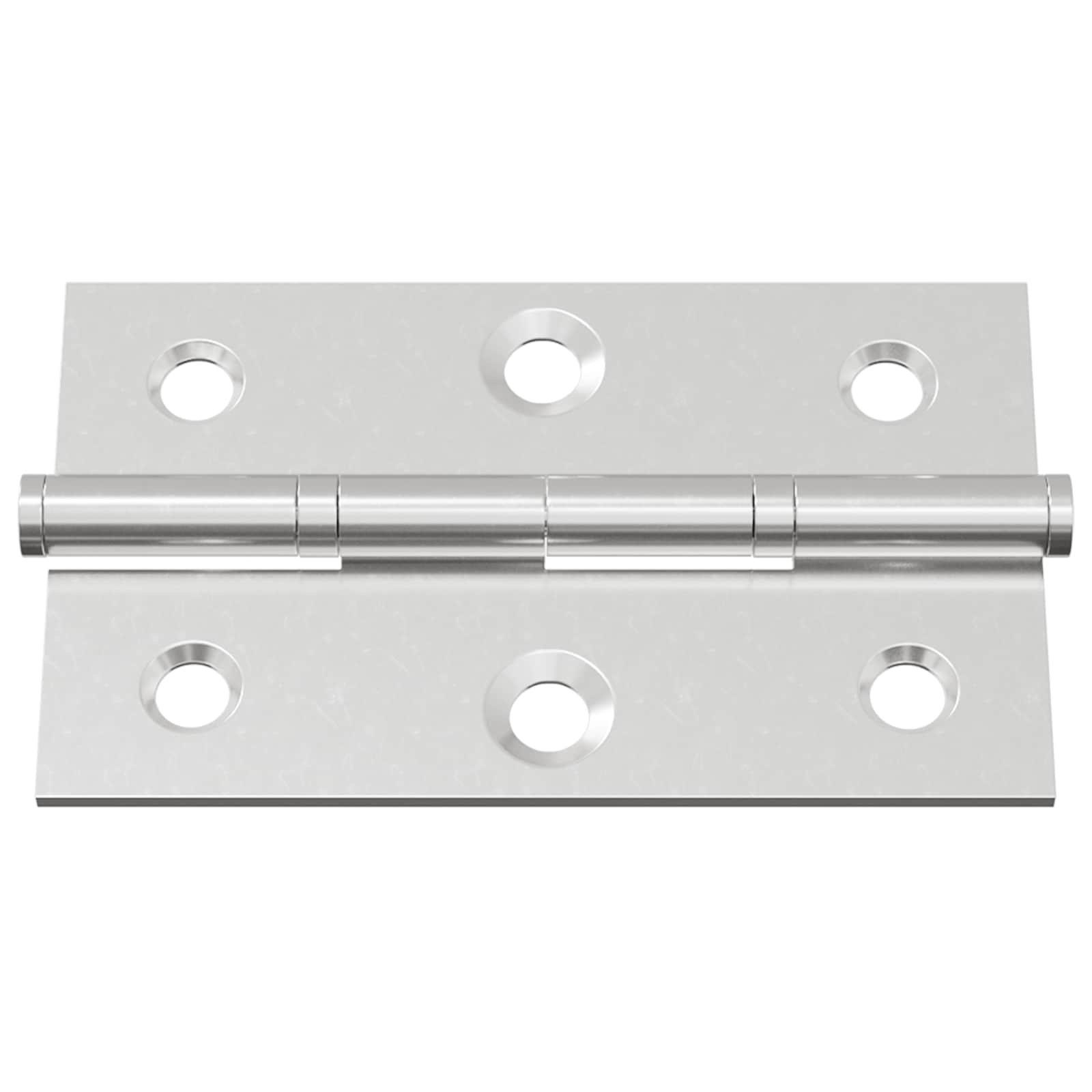 Šarka Jednobojno 2 pcs Srebrno 58 x 35 x 1 mm Čelik