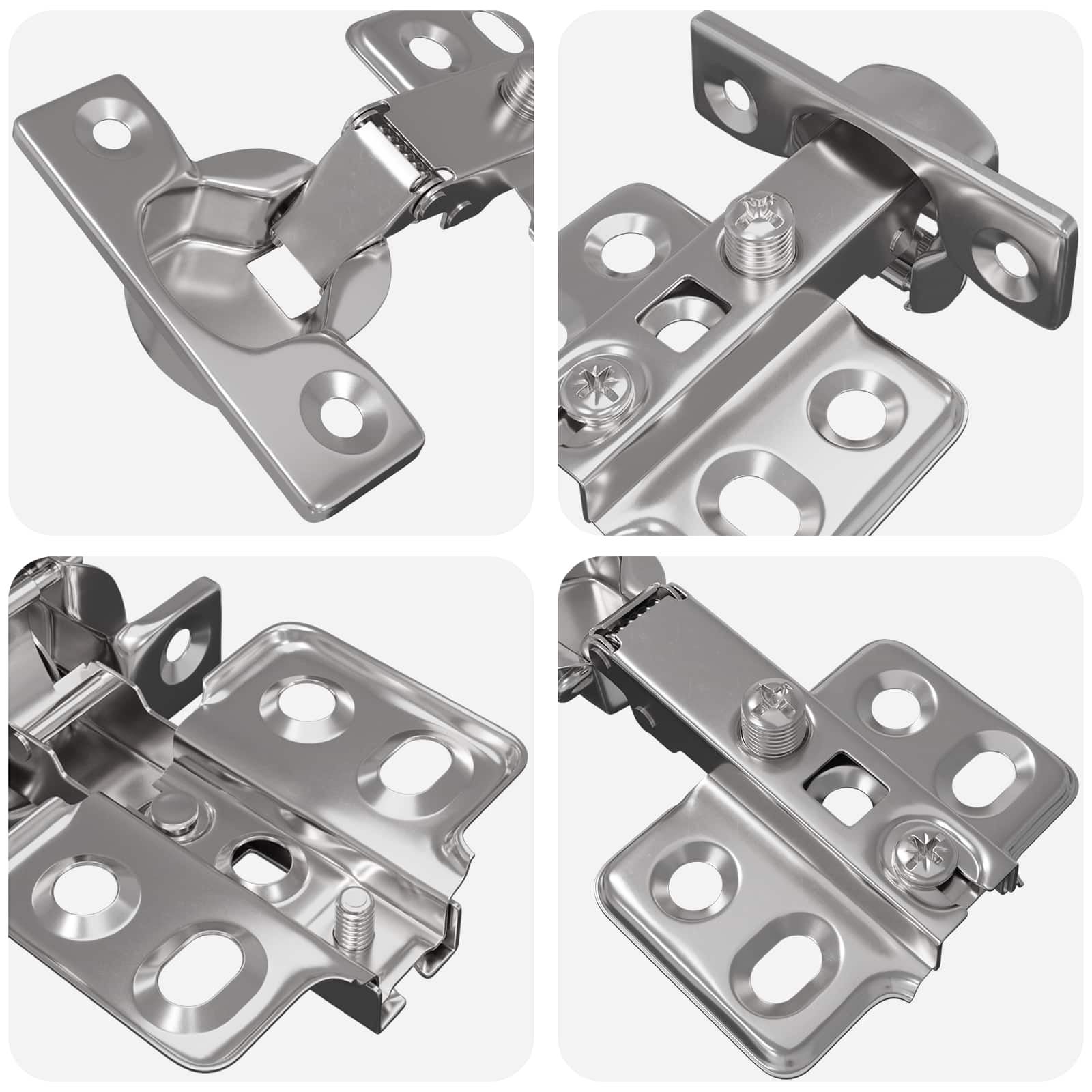 Šarka 12 pcs Nikla 85 x 52,5 x 9,5 mm Željezo