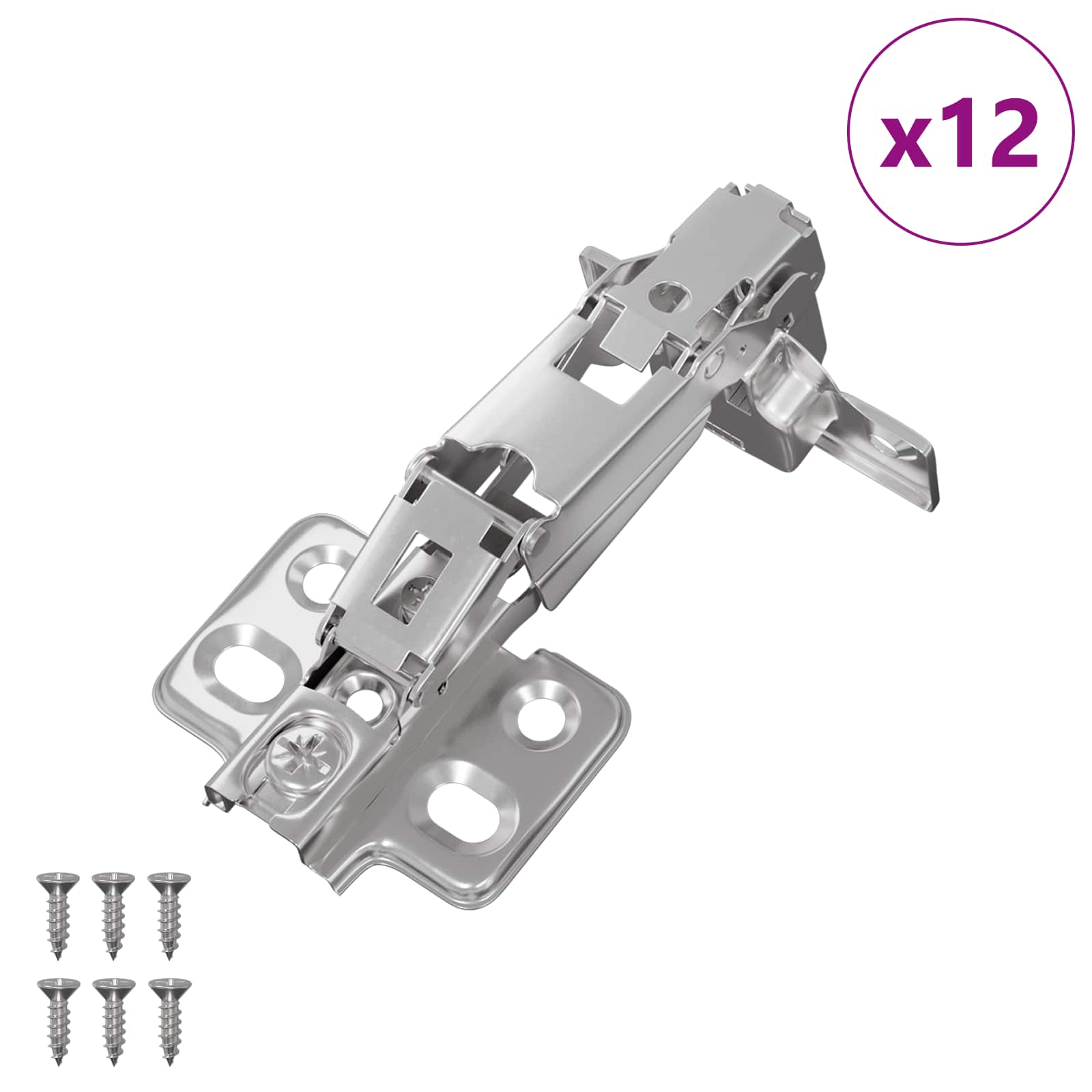 Šarka 12 pcs Nikla 139 x 64,1 x 10 mm Željezo