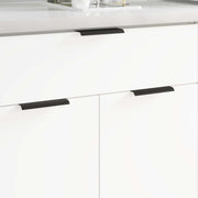 Drška 725 pcs Crna 120 x 39.6 x 17 mm Aluminij