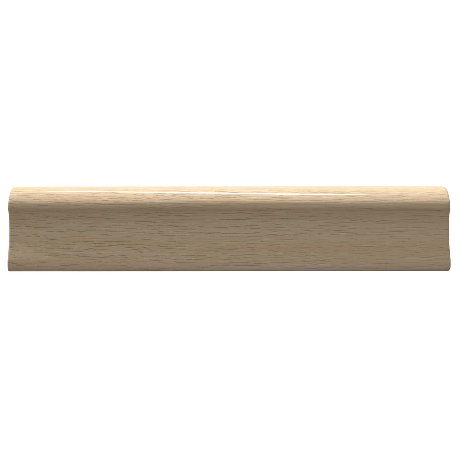 Ravna drška 2 pcs Boja prirodnog drva 130 x 25 x 30 mm