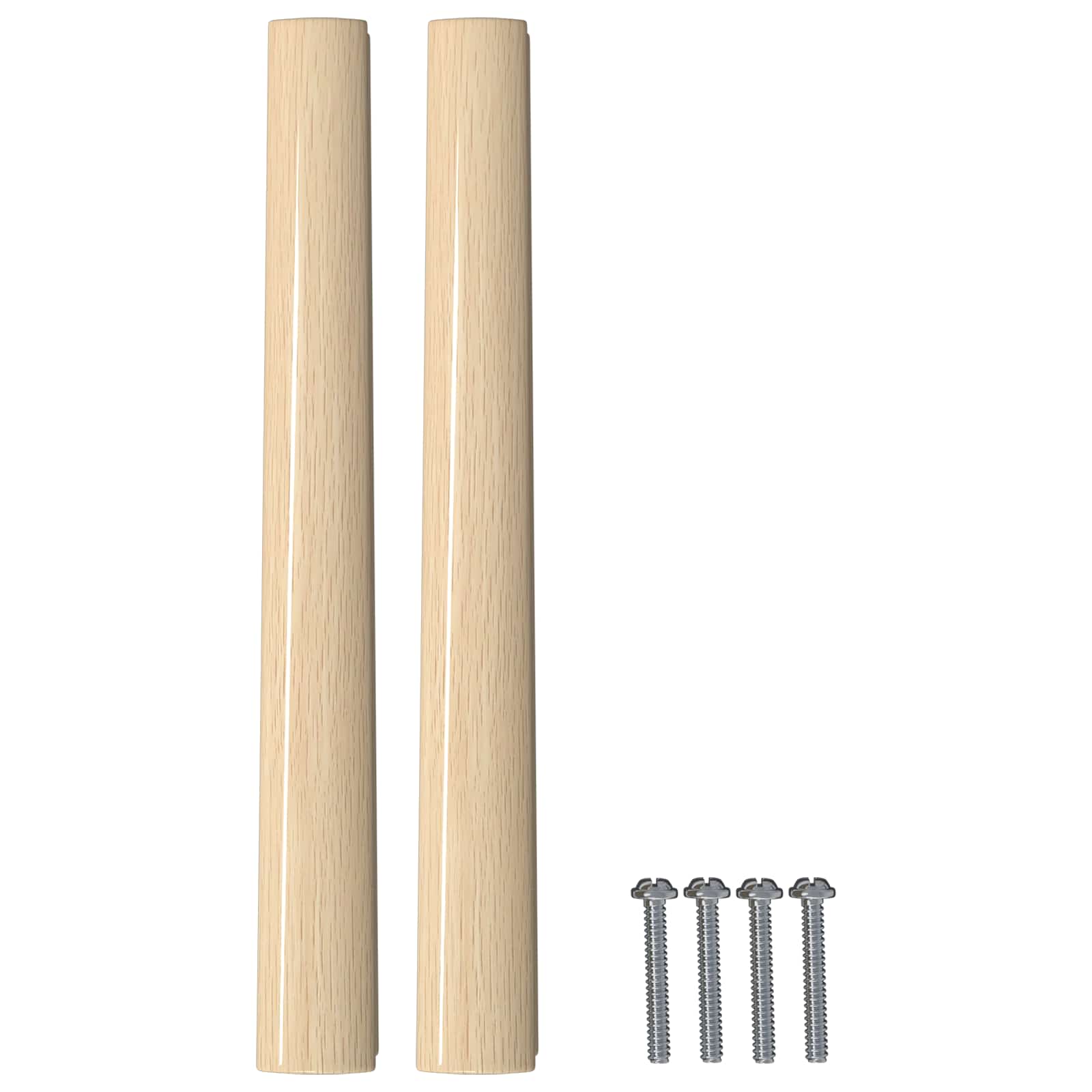 Ravna drška 587 pcs Boja prirodnog drva 130 x 25 x 30 mm