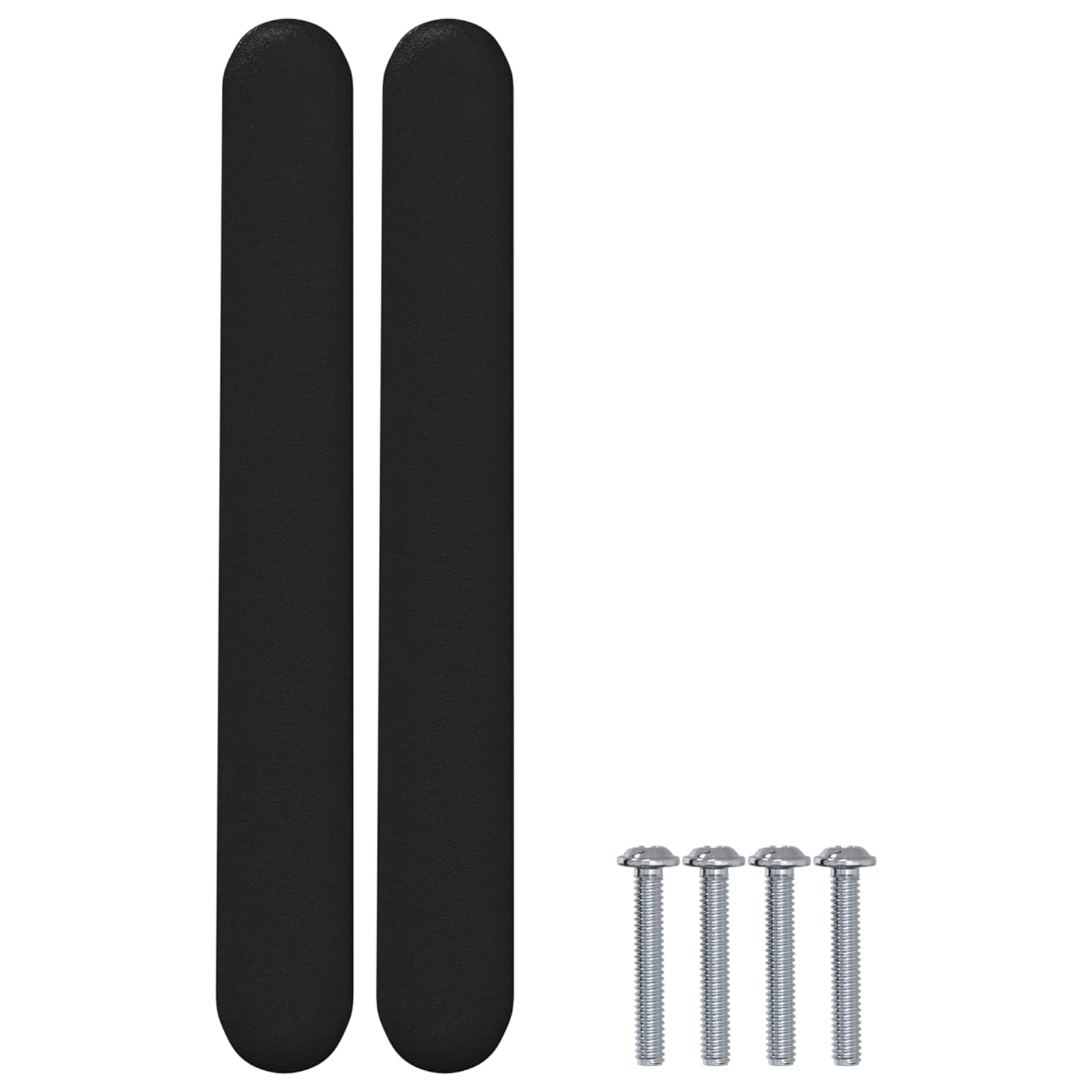 Drška za ormar 12 pcs Crna 121 x 16.6 x 28.3 mm Željezo