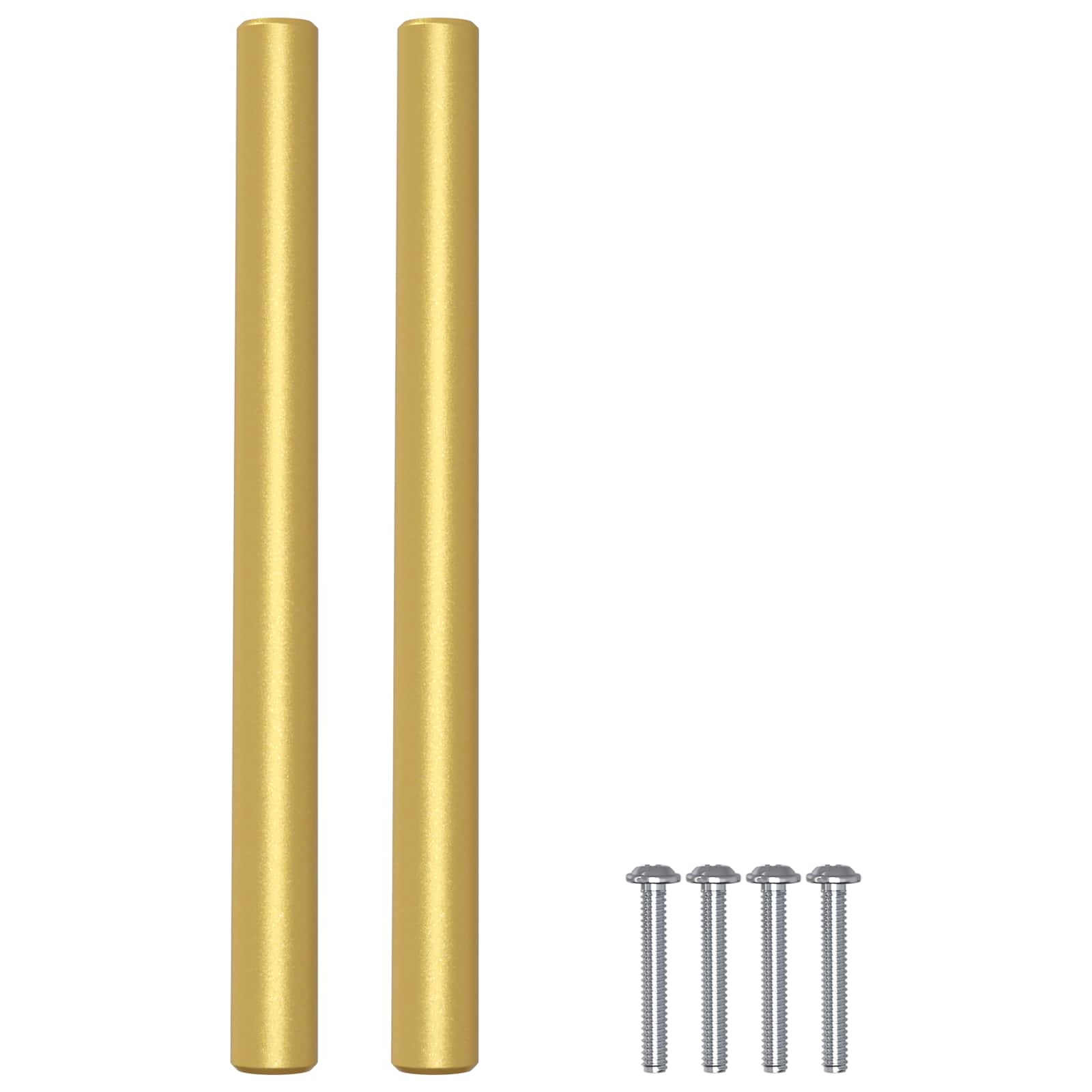 Drška za ormar 2 pcs Zlatno 150 mm Nehrđajući čelik