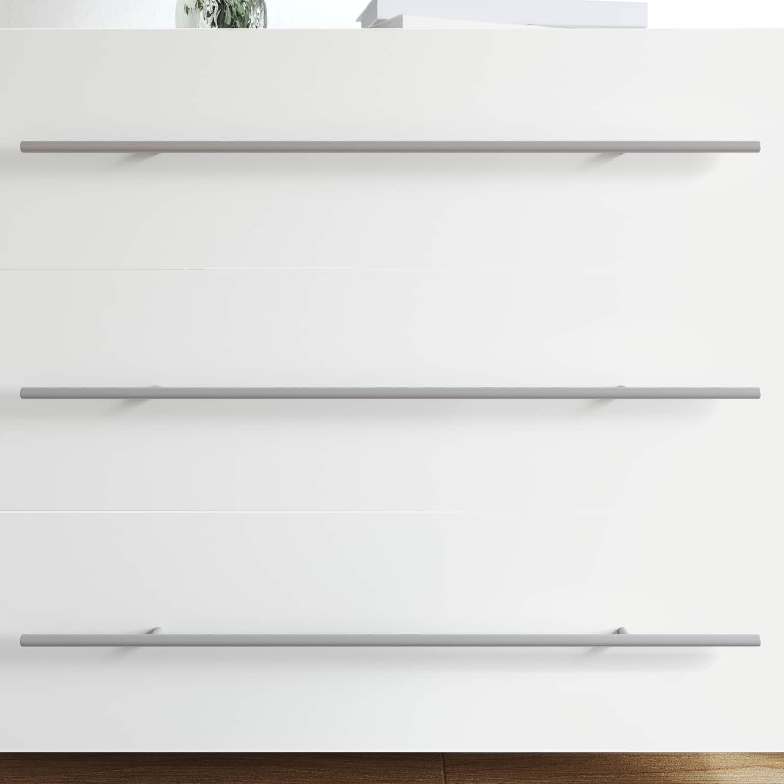 Drška za ormar 12 pcs Srebrno 700mm Nehrđajući čelik