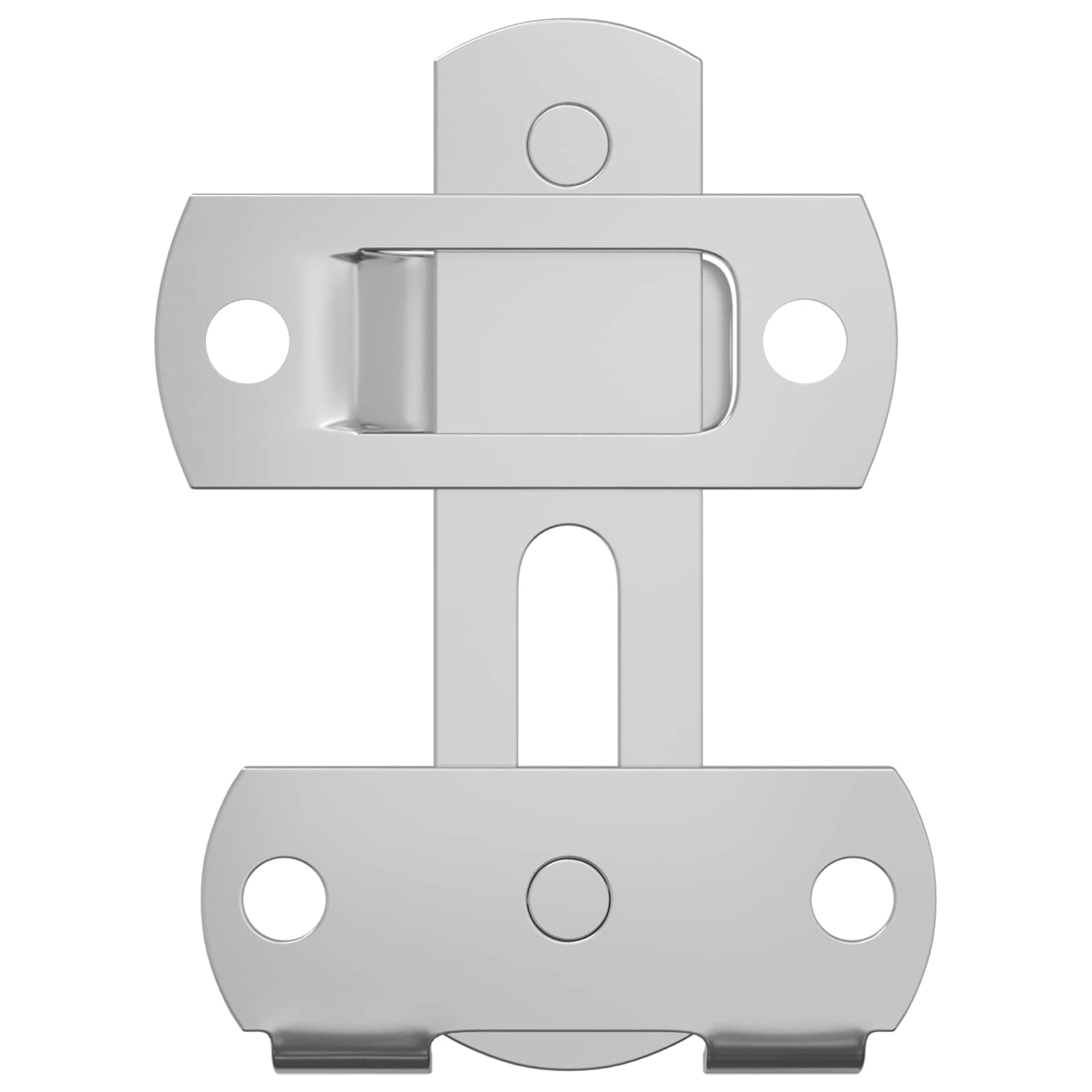 Zaključavanje vrata 12 pcs Srebrno 70 x 8 mm Čelik