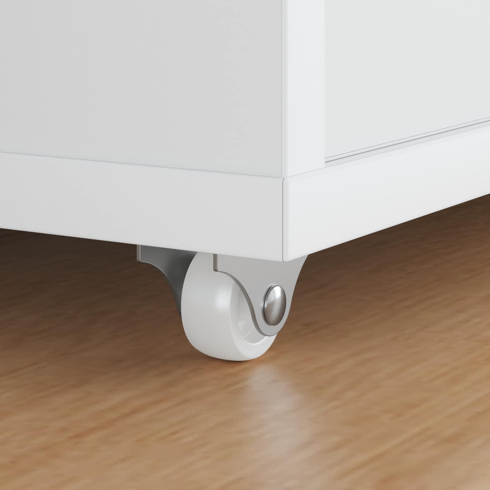 Kaster 2 pcs Bijelo 42 x 11,5 x 29 mm Željezo