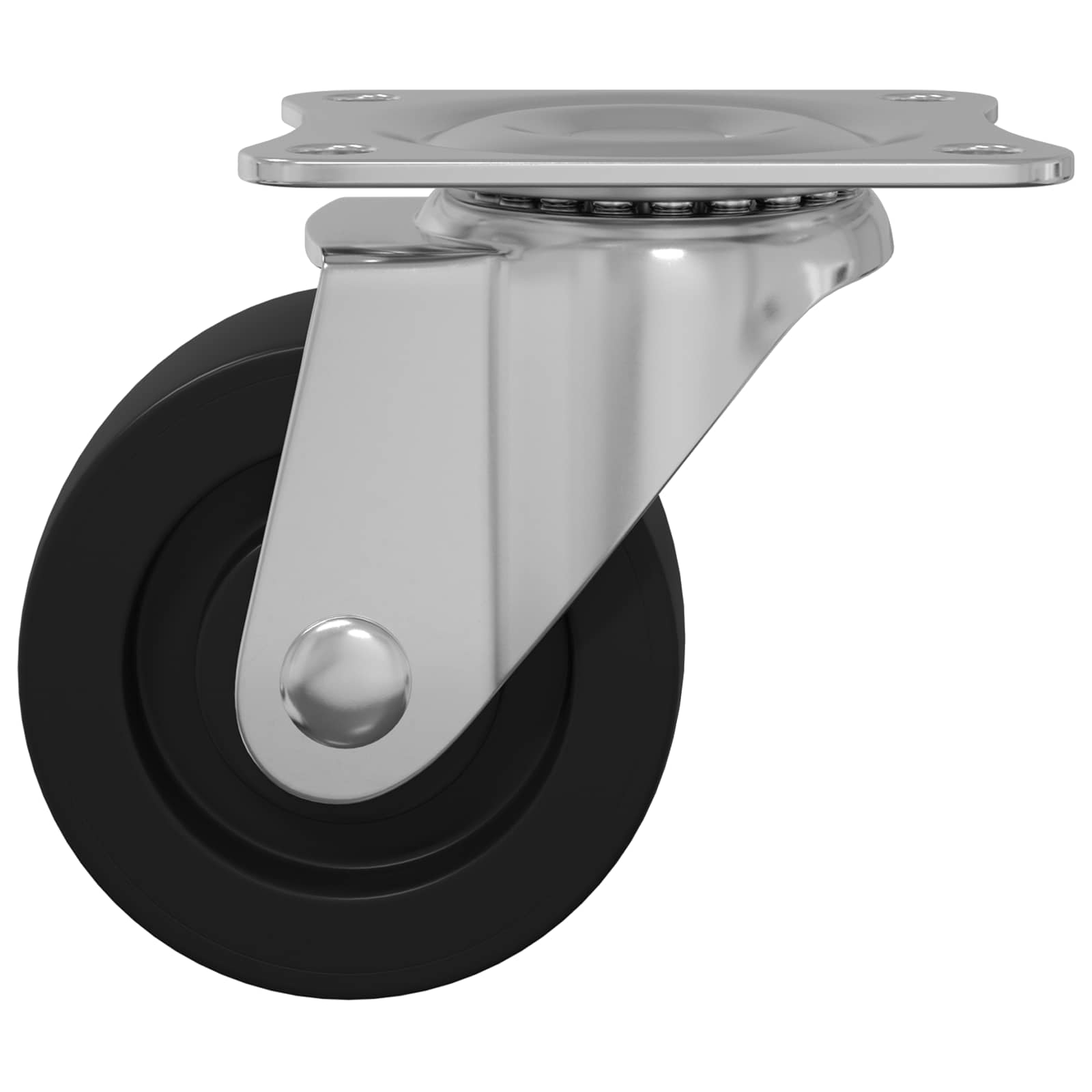 Dizalni kotač 2 pcs Srebrno 60 x 60 x 50 mm Željezo i najlon