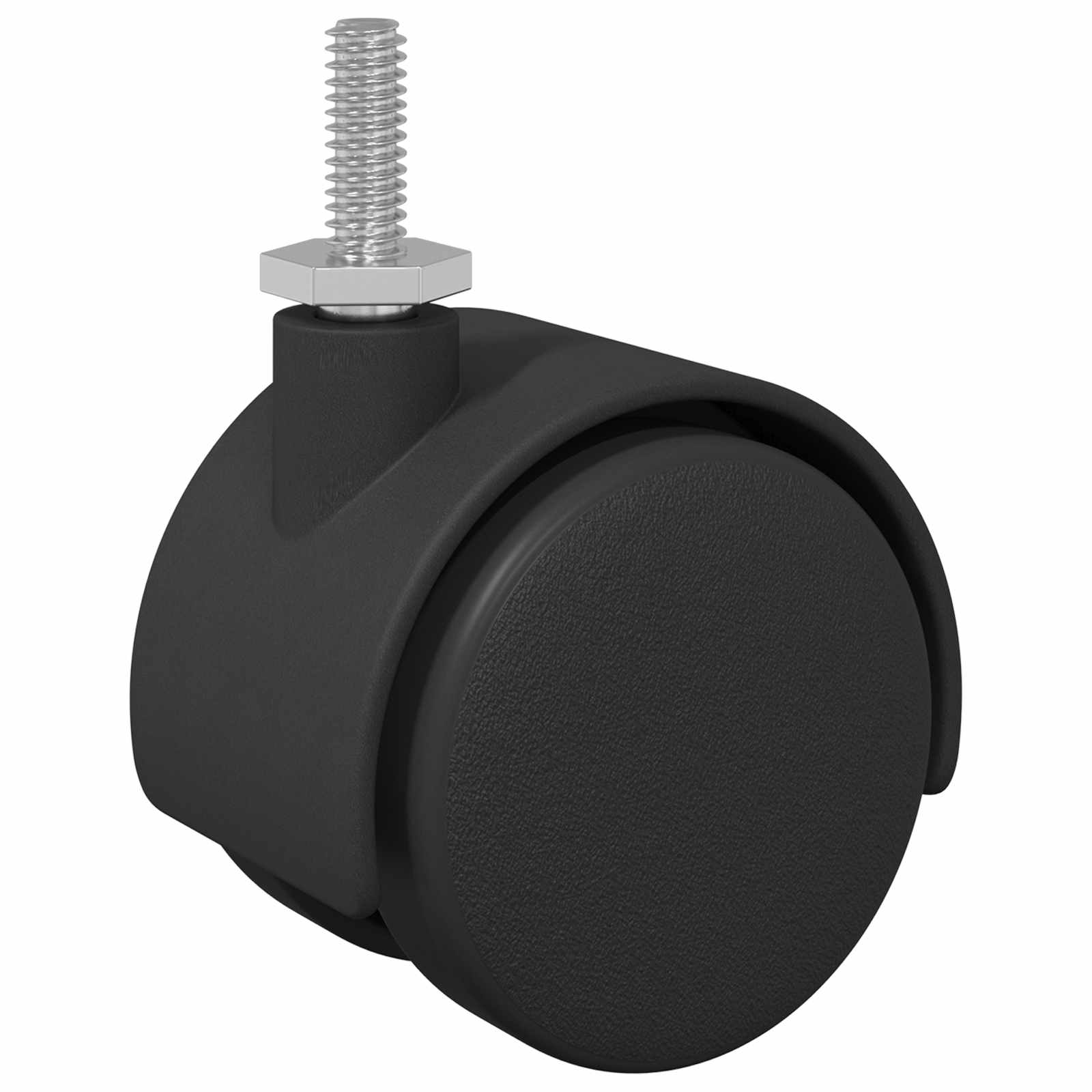 Kotači 12 pcs Crna 40,1 x 37,8 mm PP i čelik
