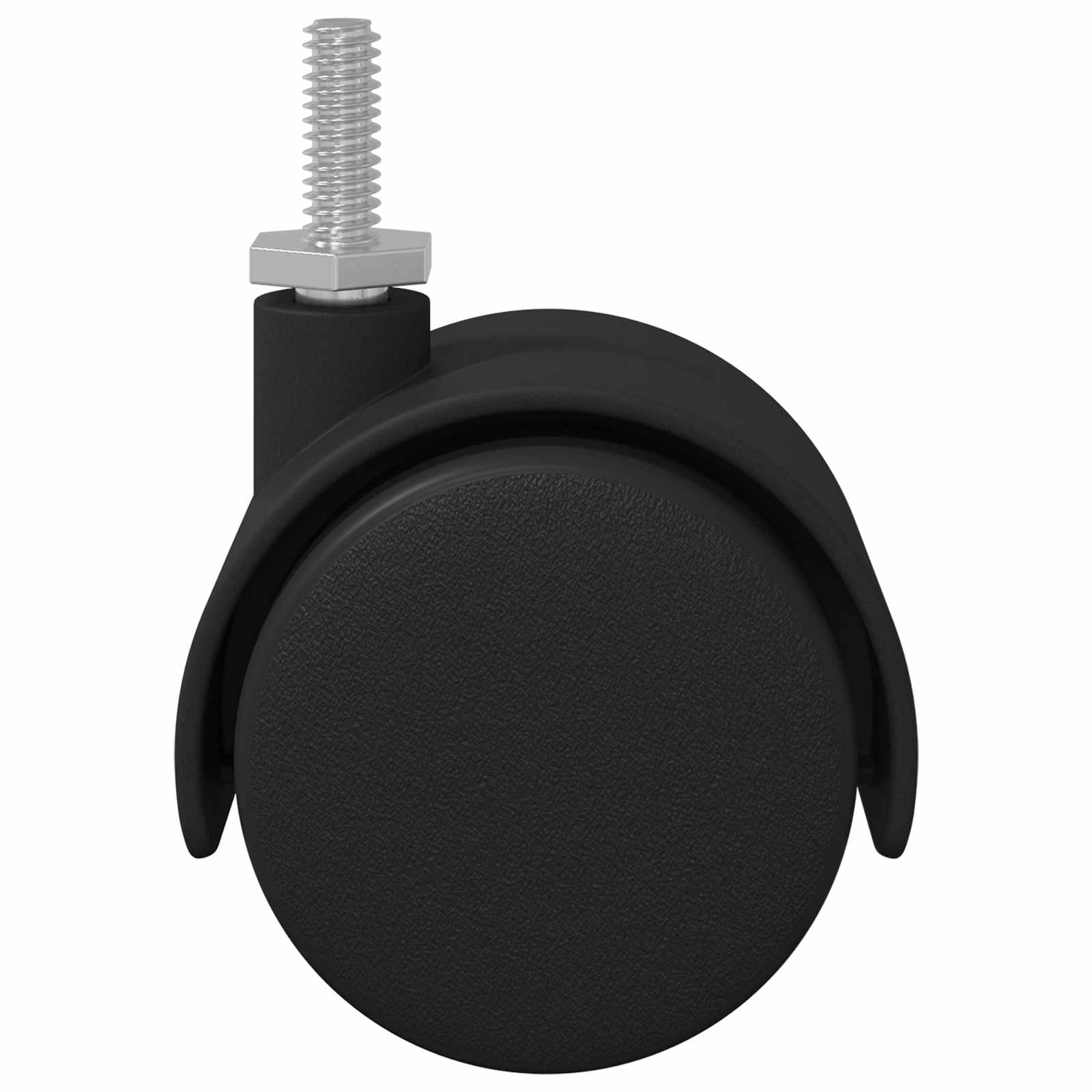 Kotači 12 pcs Crna 40,1 x 37,8 mm PP i čelik