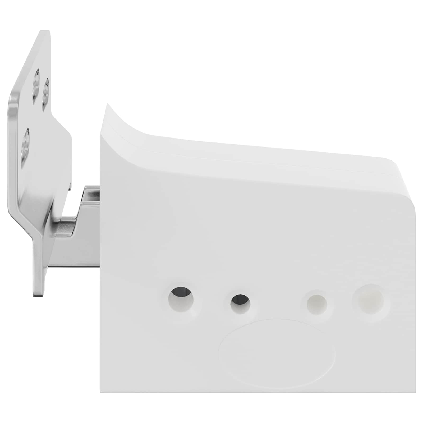 Osi za vješanje ormara 12 pcs Bijelo 70 x 48 x 19 mm