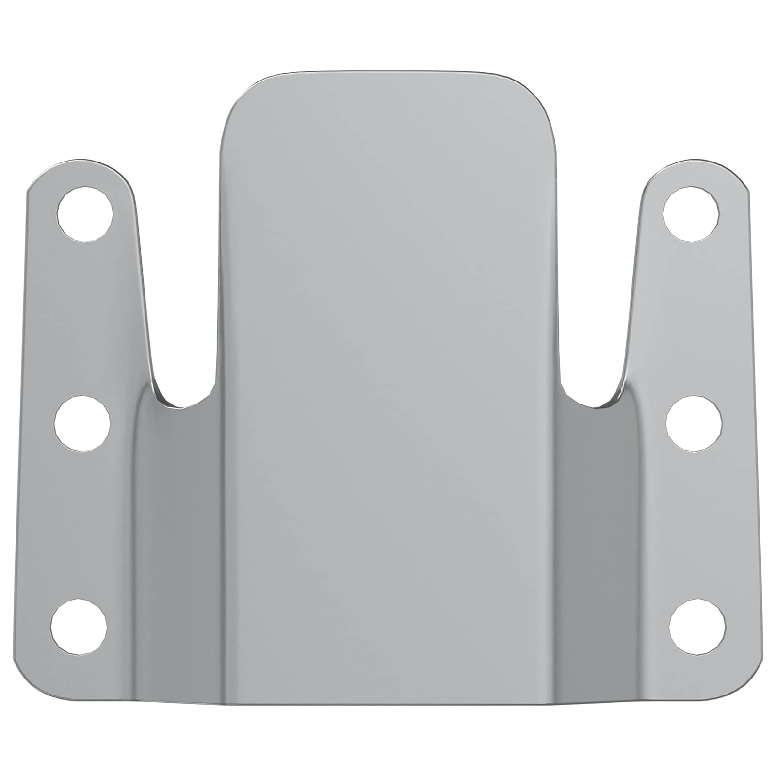 Držač za ravno montiranje 419 pcs Srebrno 75 x 66 x 1,4 mm