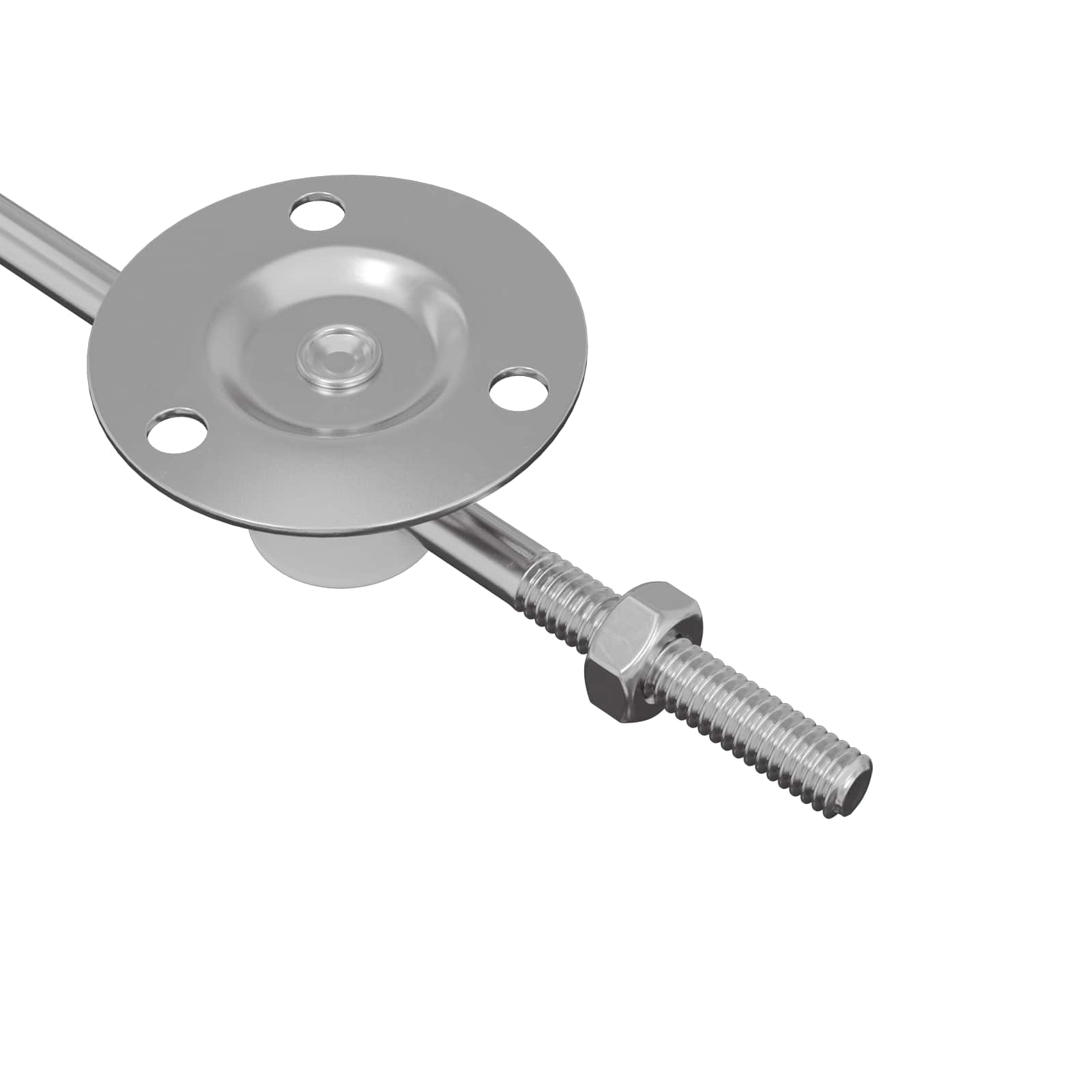 Šarka za podršku poklopcu 2 pcs Srebrno 194 x 36 x 18 mm