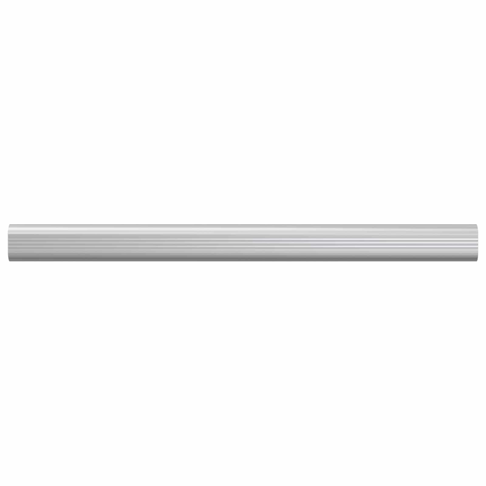 Cijev za ormar 2 pcs Srebrno 371,5 x 15 x 29 mm