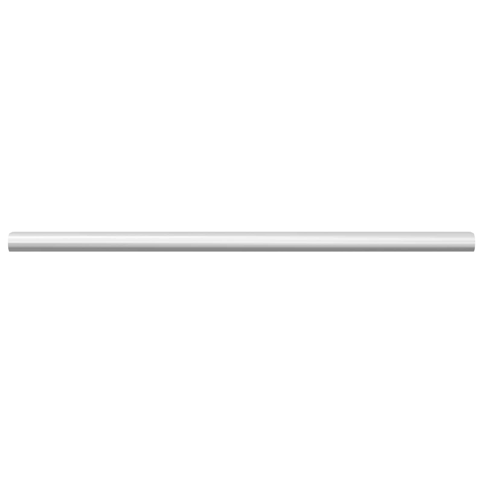 Cijev za ormar 2 pcs Srebrno 464 x 15 x 29 mm