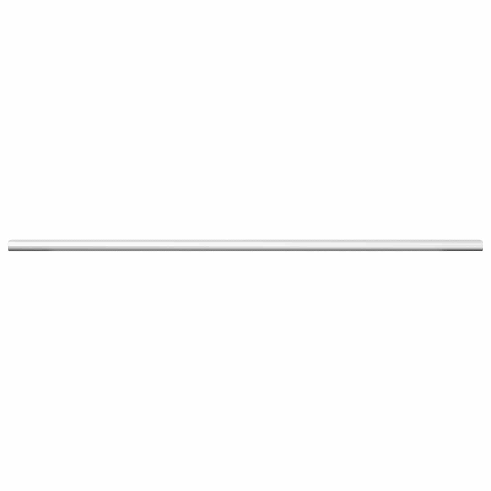 Cijev za ormar 12 pcs Srebrno 664 x 15 x 29 mm