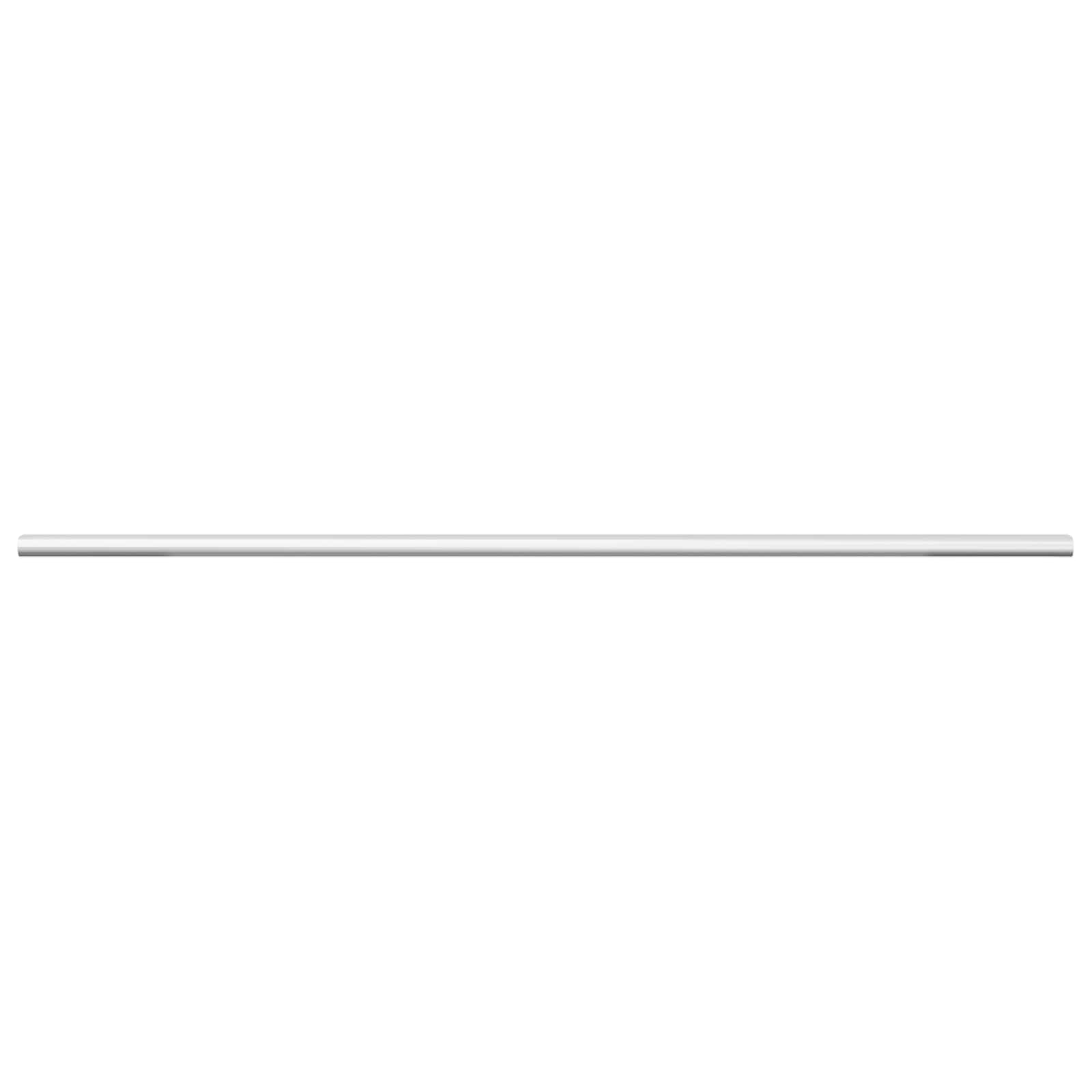 Cijev za ormar 2 pcs Srebrno 764 x 15 x 29 mm