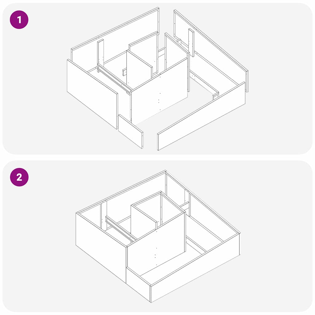 Vrtna saksija Crna 100 x 100 x 50 cm Čelična vrata